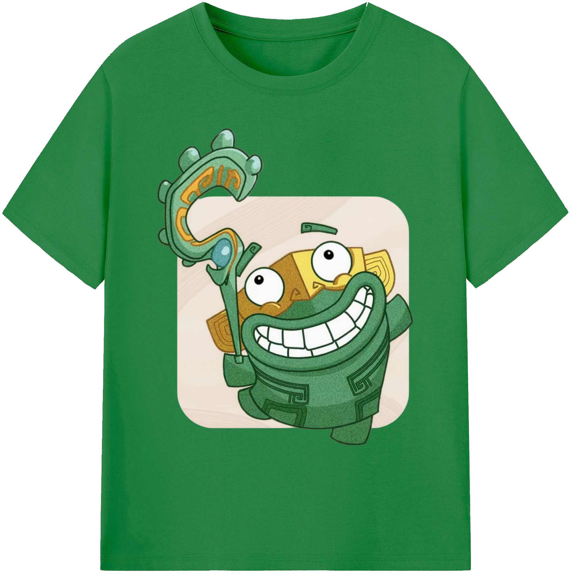 （画像用） Ne Zha 2 ナタ 魔童の大暴れ 綿100％ メンズ半袖Tシャツ｜肌触りやわらか＆通気性