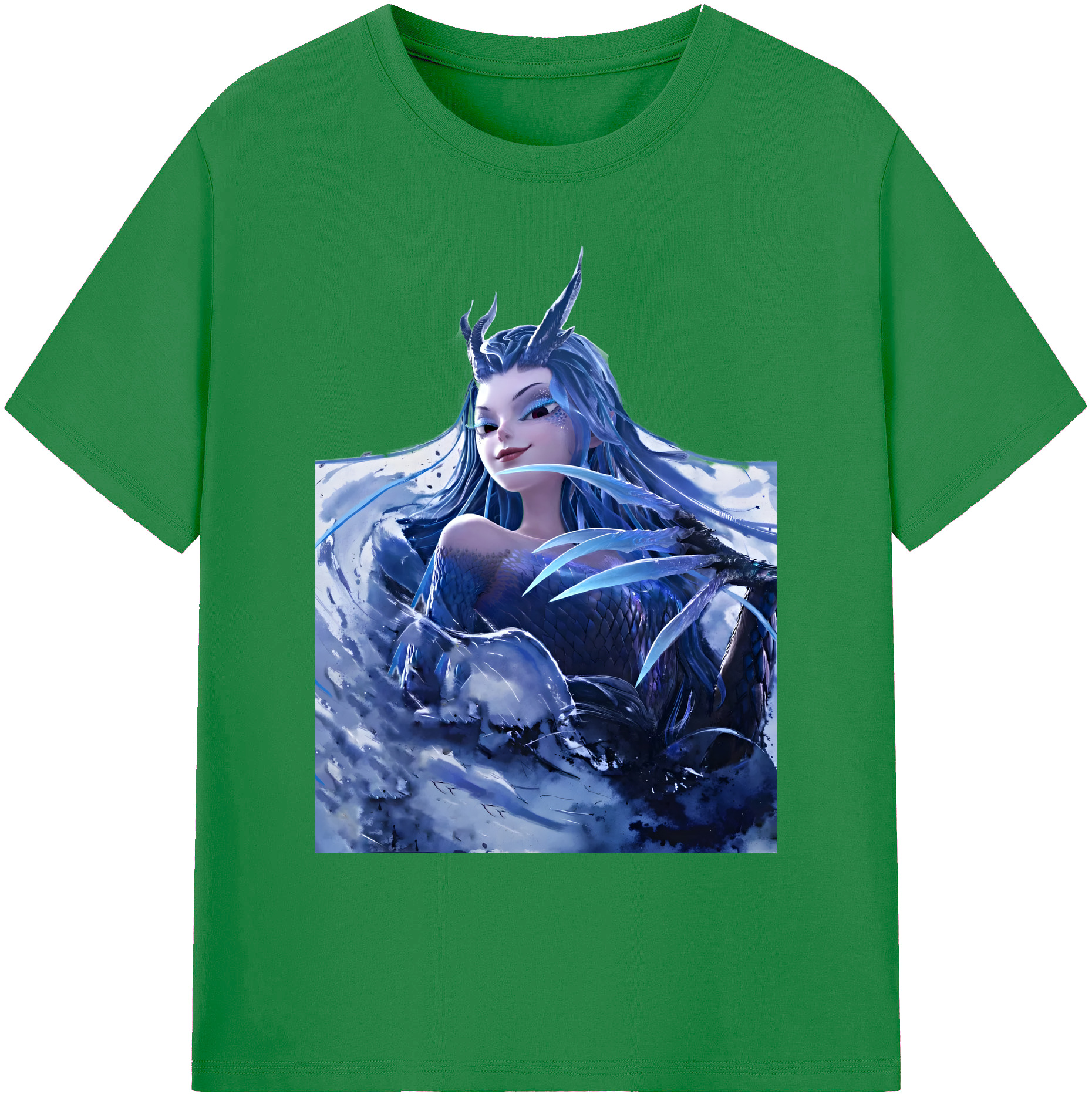 （画像用） Ne Zha 2 ナタ 魔童の大暴れ 綿100％ メンズ半袖Tシャツ｜肌触りやわらか＆通気性