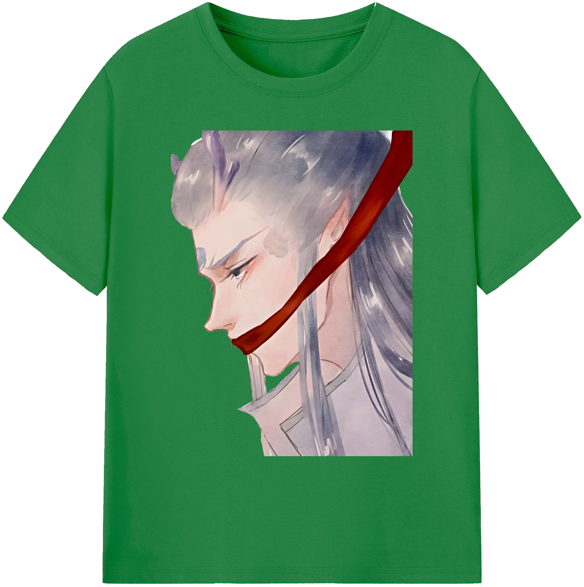 （画像用） Ne Zha 2 ナタ 魔童の大暴れ 綿100％ メンズ半袖Tシャツ｜肌触りやわらか＆通気性