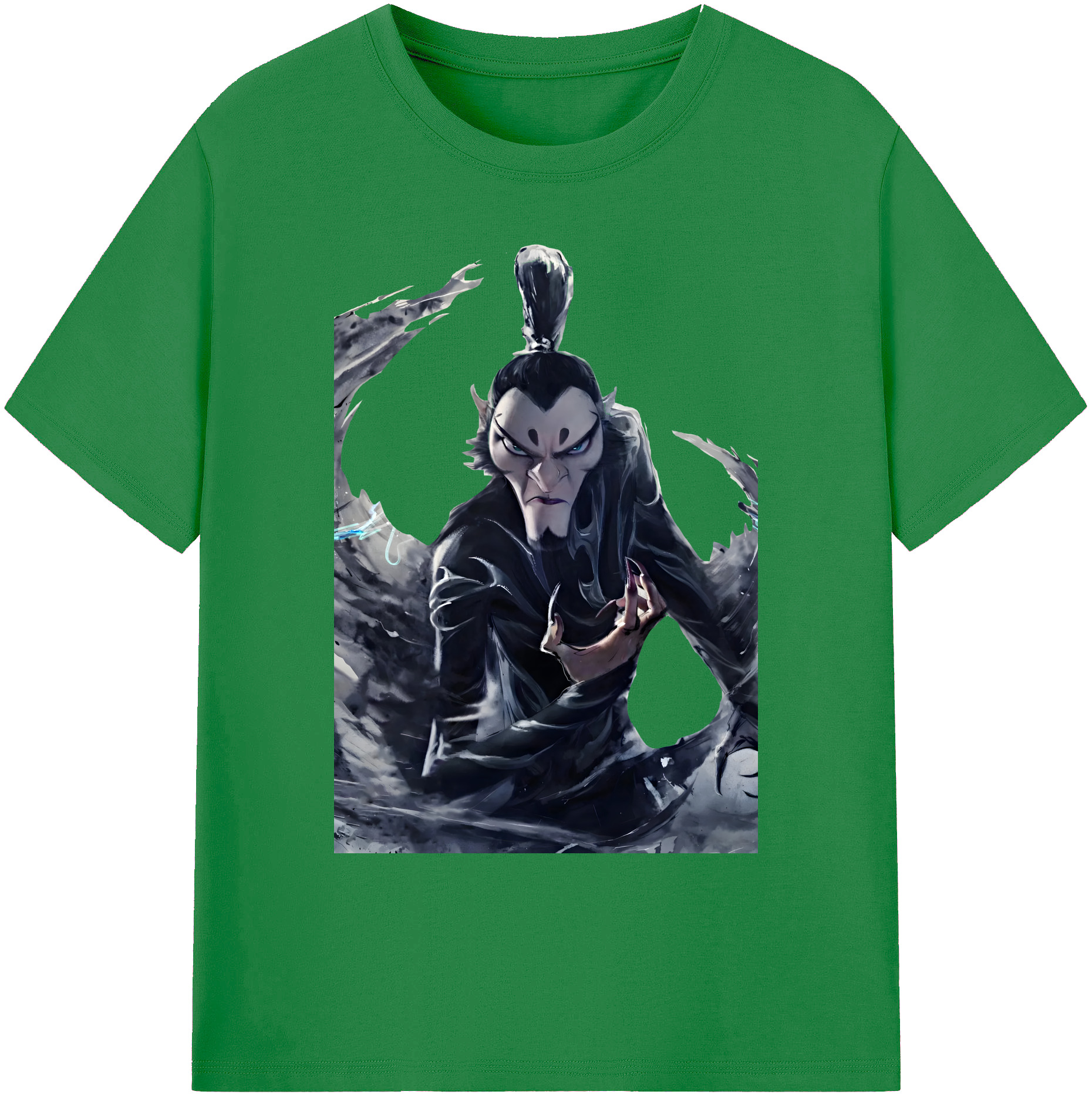 （画像用） Ne Zha 2 ナタ 魔童の大暴れ 綿100％ メンズ半袖Tシャツ｜肌触りやわらか＆通気性