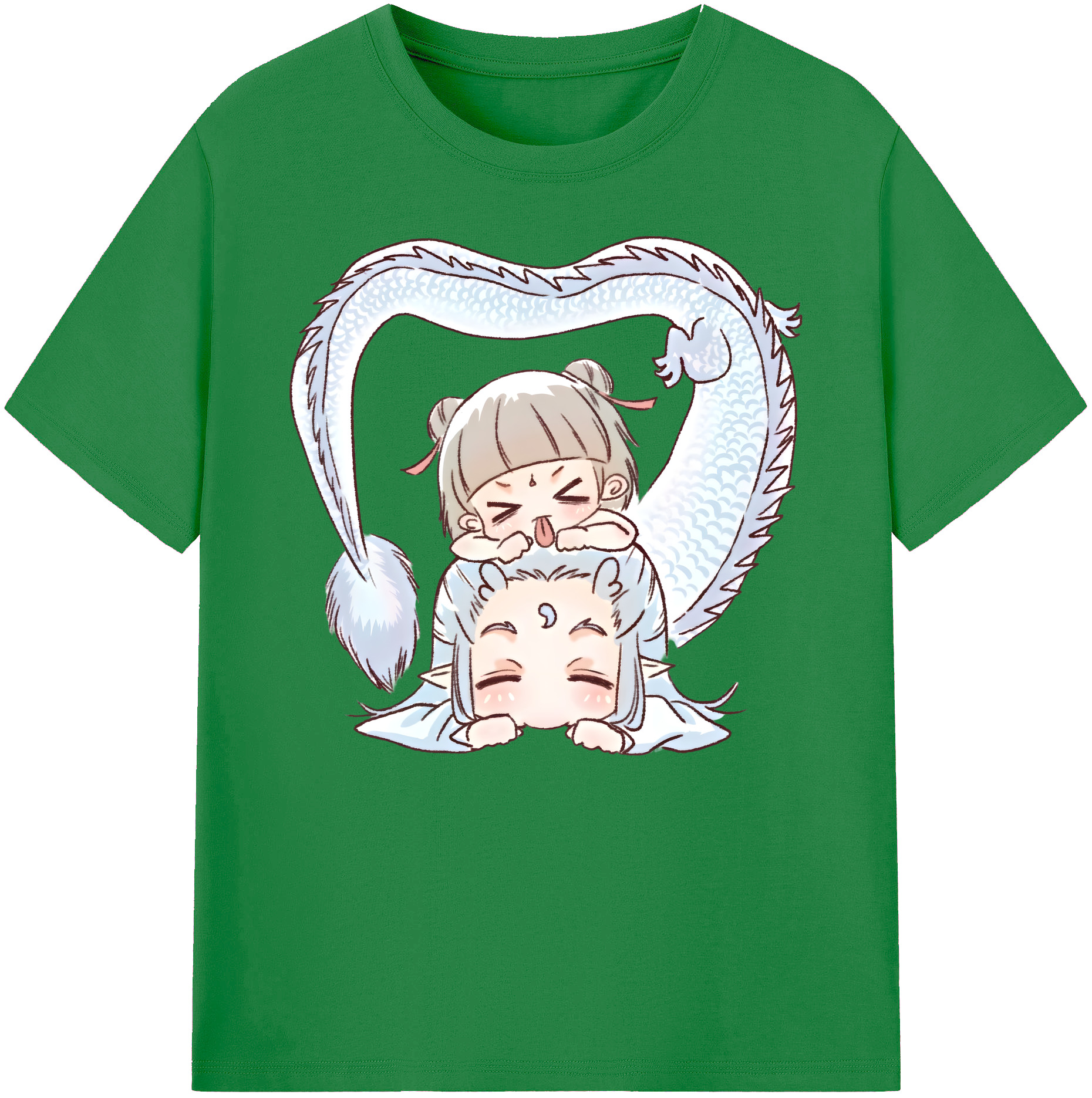 （画像用） Ne Zha 2 ナタ 魔童の大暴れ 綿100％ メンズ半袖Tシャツ｜肌触りやわらか＆通気性