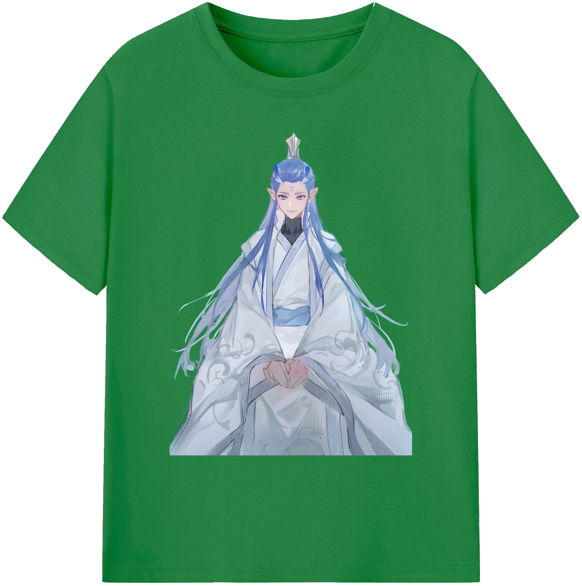 （画像用） Ne Zha 2 ナタ 魔童の大暴れ 綿100％ メンズ半袖Tシャツ｜肌触りやわらか＆通気性