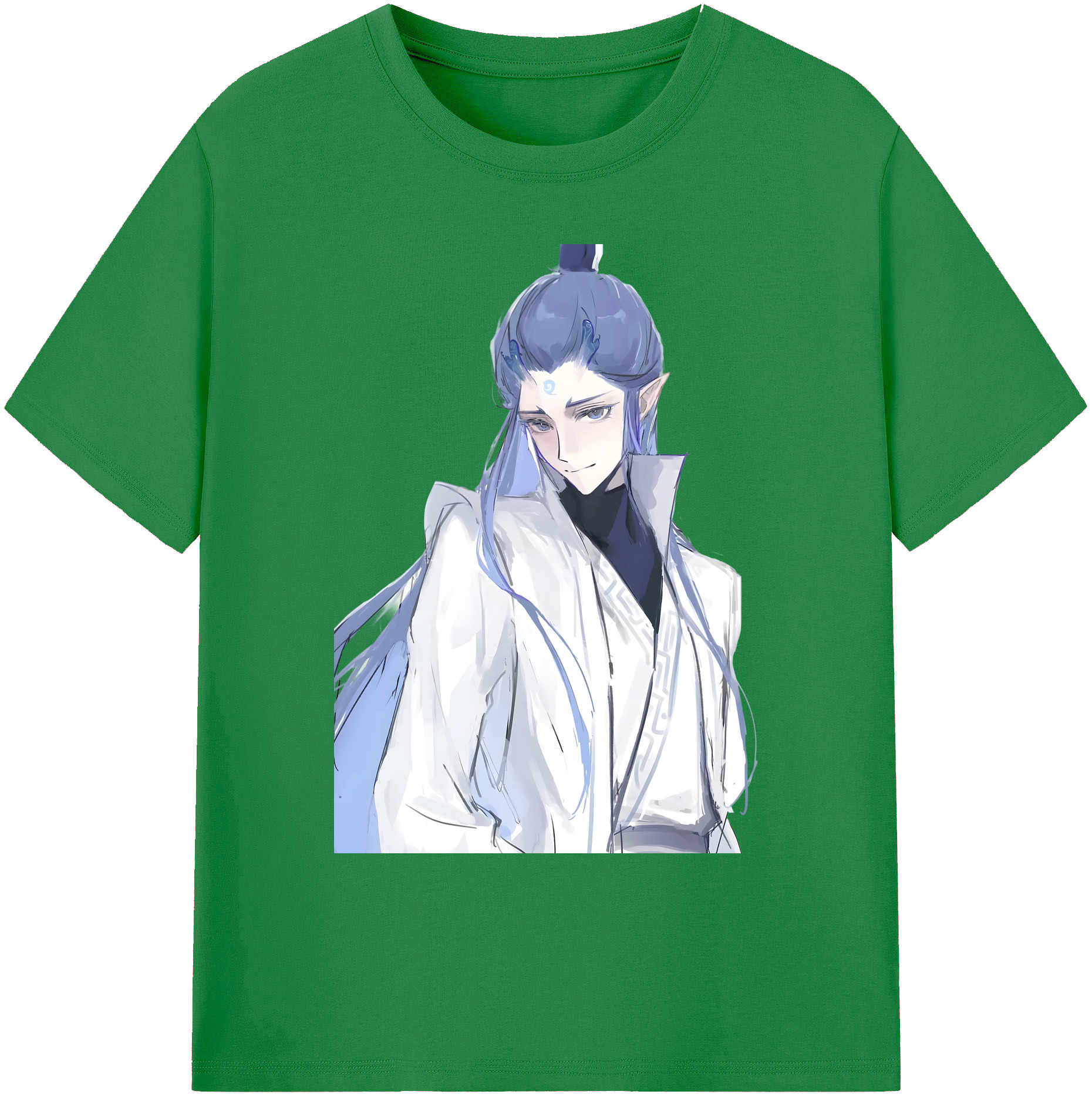 （画像用） Ne Zha 2 ナタ 魔童の大暴れ 綿100％ メンズ半袖Tシャツ｜肌触りやわらか＆通気性