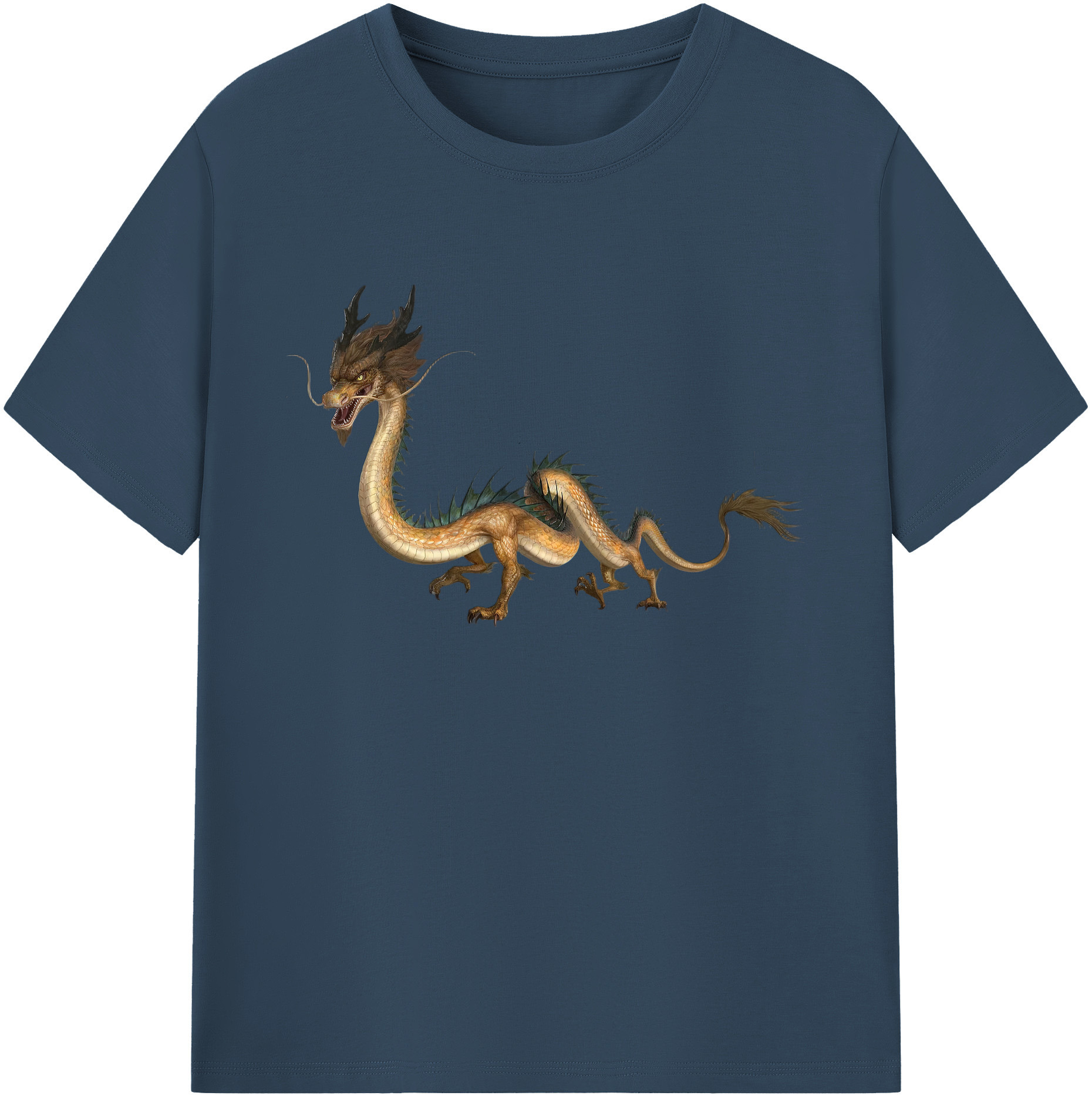 （画像用） Ne Zha 2 ナタ 魔童の大暴れ 綿100％ メンズ半袖Tシャツ｜肌触りやわらか＆通気性
