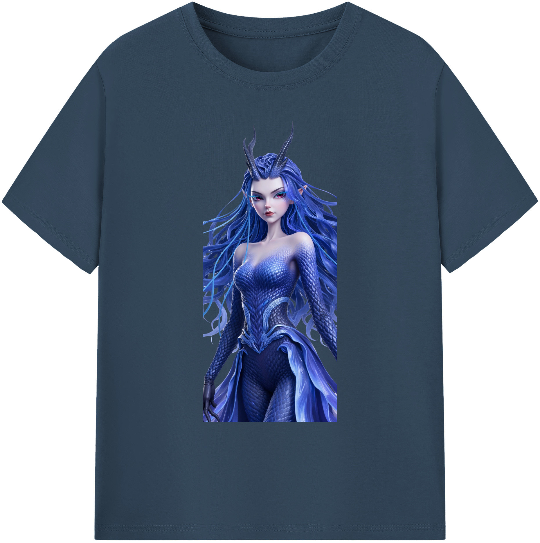 （画像用） Ne Zha 2 ナタ 魔童の大暴れ 綿100％ メンズ半袖Tシャツ｜肌触りやわらか＆通気性