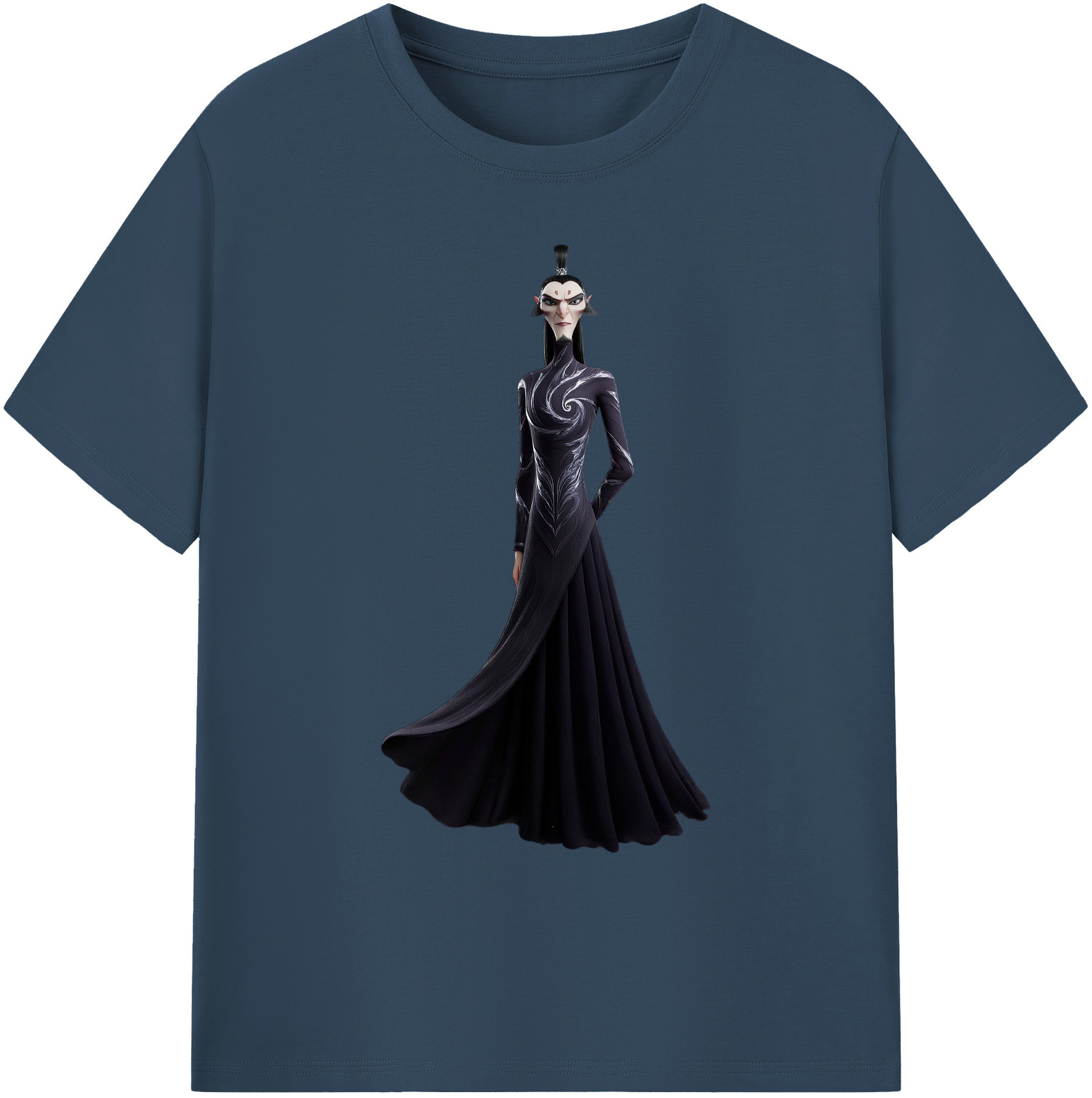 （画像用） Ne Zha 2 ナタ 魔童の大暴れ 綿100％ メンズ半袖Tシャツ｜肌触りやわらか＆通気性