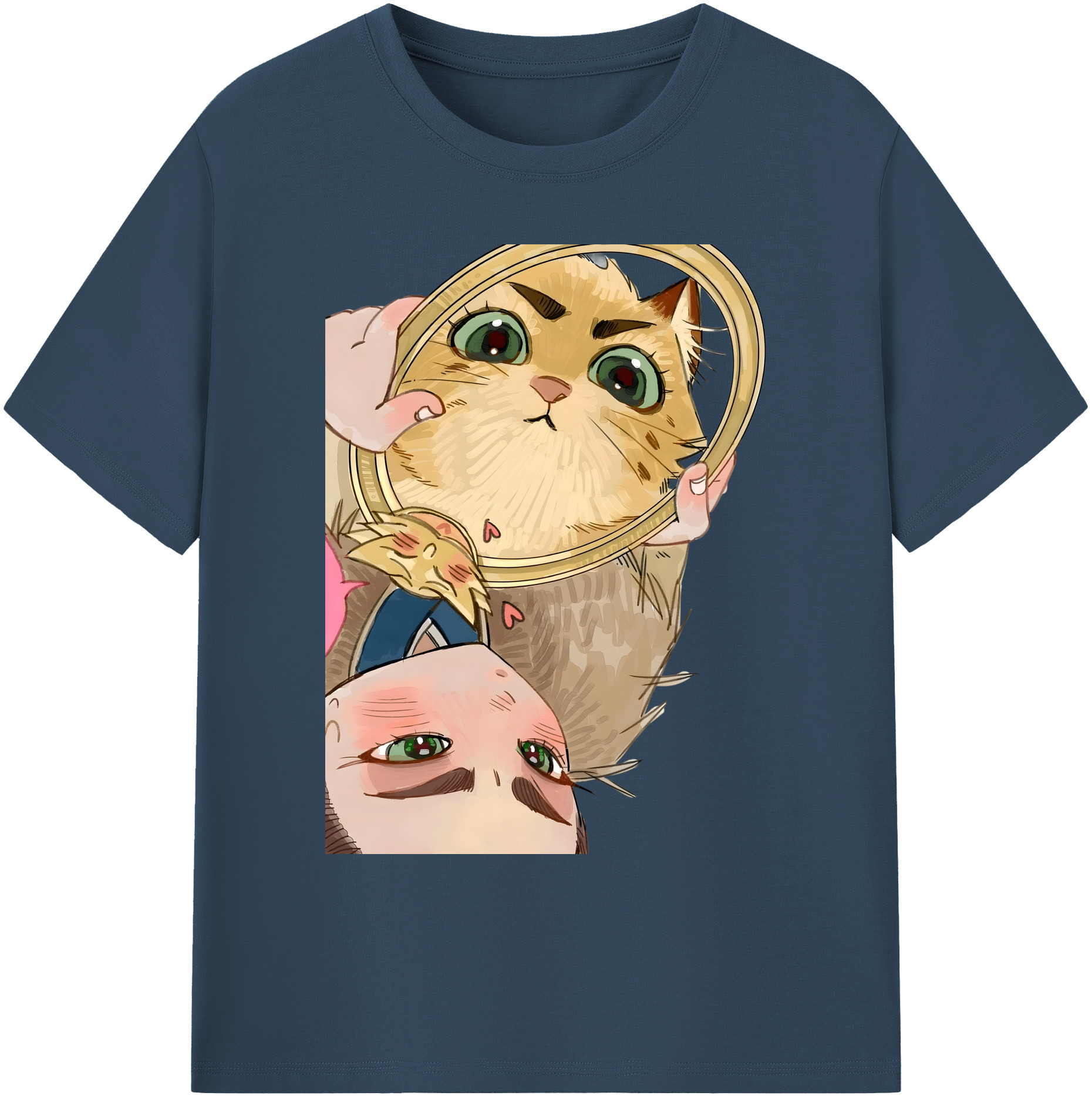 （画像用） Ne Zha 2 ナタ 魔童の大暴れ 綿100％ メンズ半袖Tシャツ｜肌触りやわらか＆通気性