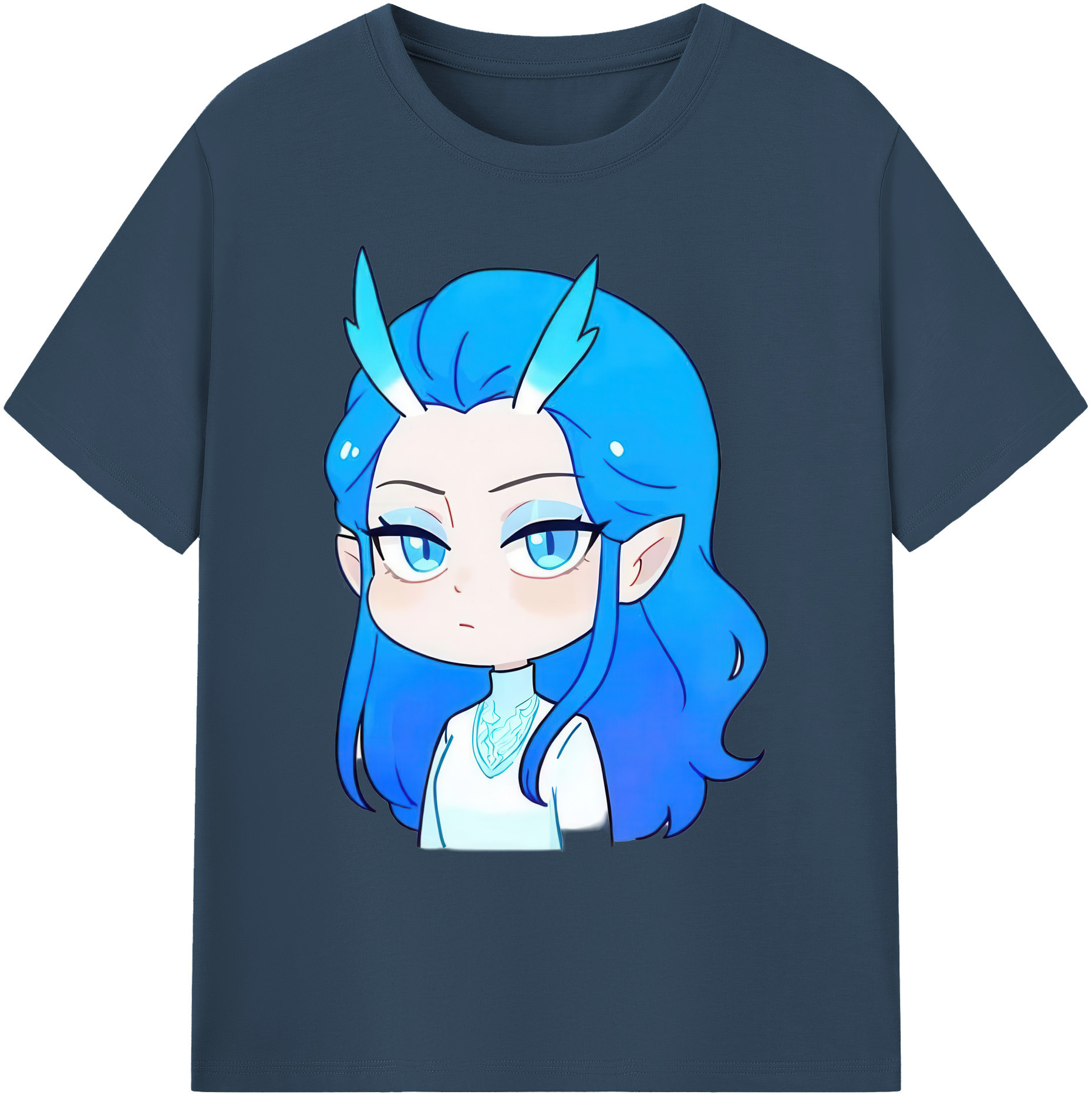 （画像用） Ne Zha 2 ナタ 魔童の大暴れ 綿100％ メンズ半袖Tシャツ｜肌触りやわらか＆通気性