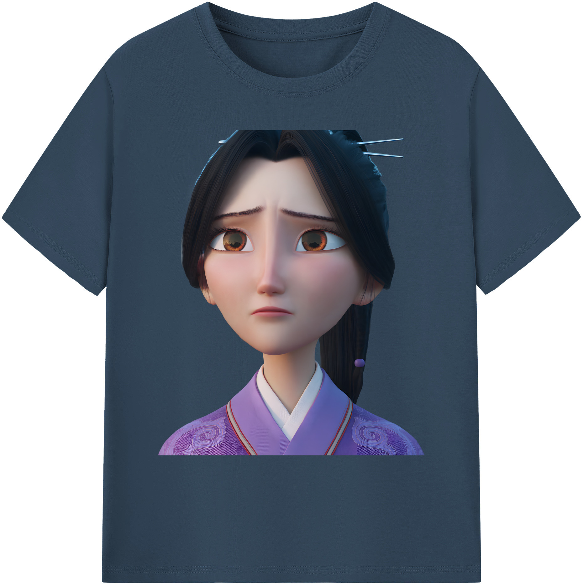 （画像用） Ne Zha 2 ナタ 魔童の大暴れ 綿100％ メンズ半袖Tシャツ｜肌触りやわらか＆通気性