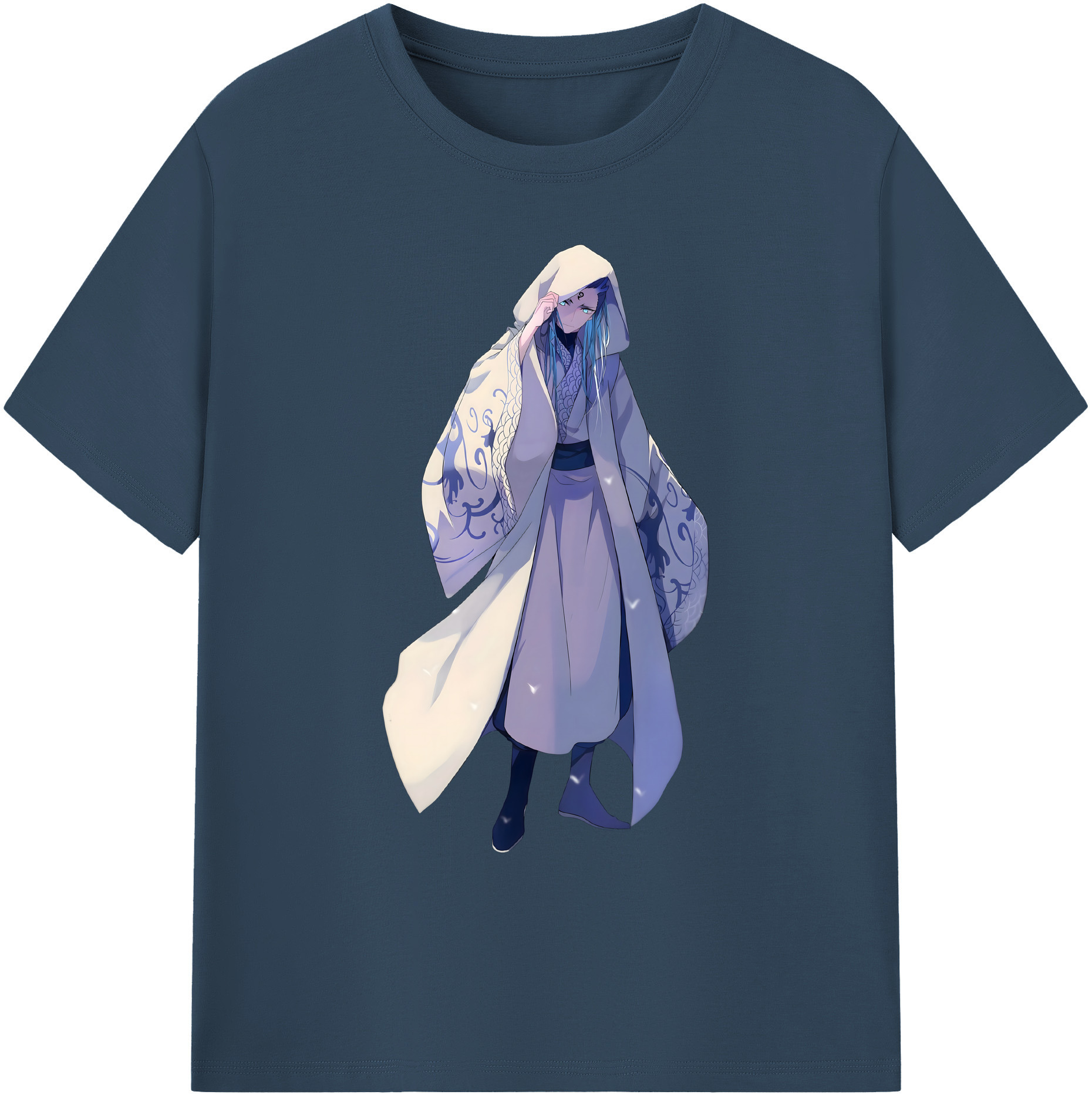 （画像用） Ne Zha 2 ナタ 魔童の大暴れ 綿100％ メンズ半袖Tシャツ｜肌触りやわらか＆通気性