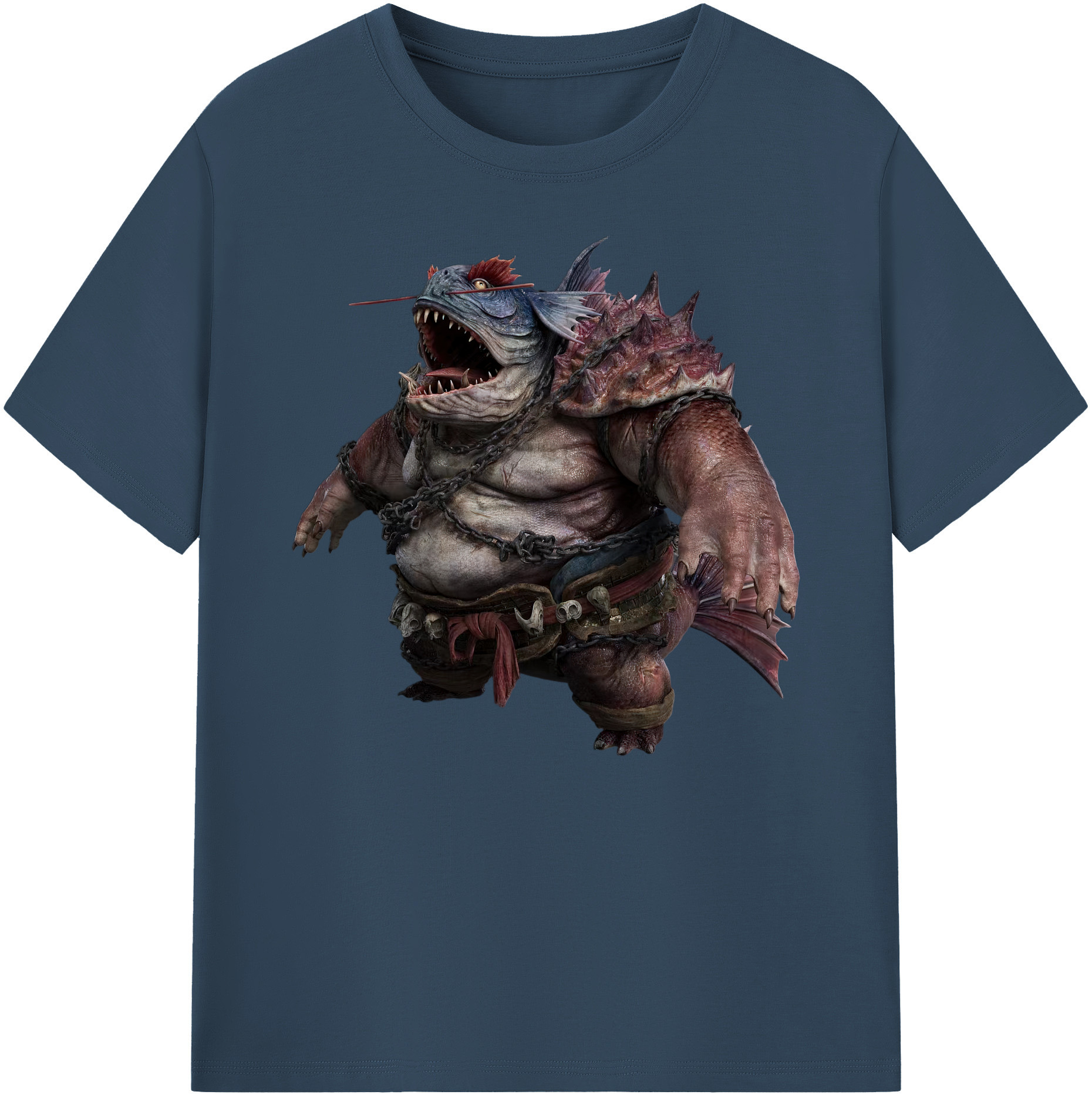 （画像用） Ne Zha 2 ナタ 魔童の大暴れ 綿100％ メンズ半袖Tシャツ｜肌触りやわらか＆通気性