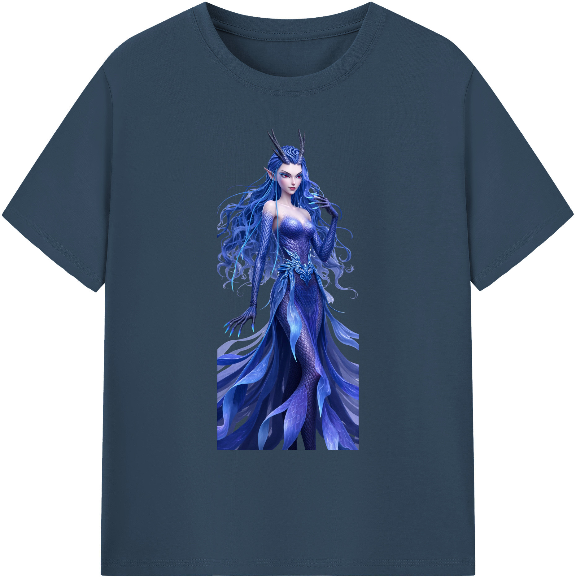 （画像用） Ne Zha 2 ナタ 魔童の大暴れ 綿100％ メンズ半袖Tシャツ｜肌触りやわらか＆通気性