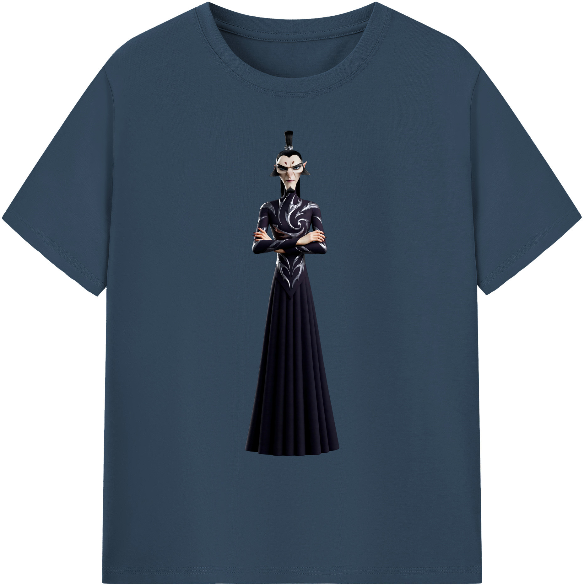 （画像用） Ne Zha 2 ナタ 魔童の大暴れ 綿100％ メンズ半袖Tシャツ｜肌触りやわらか＆通気性