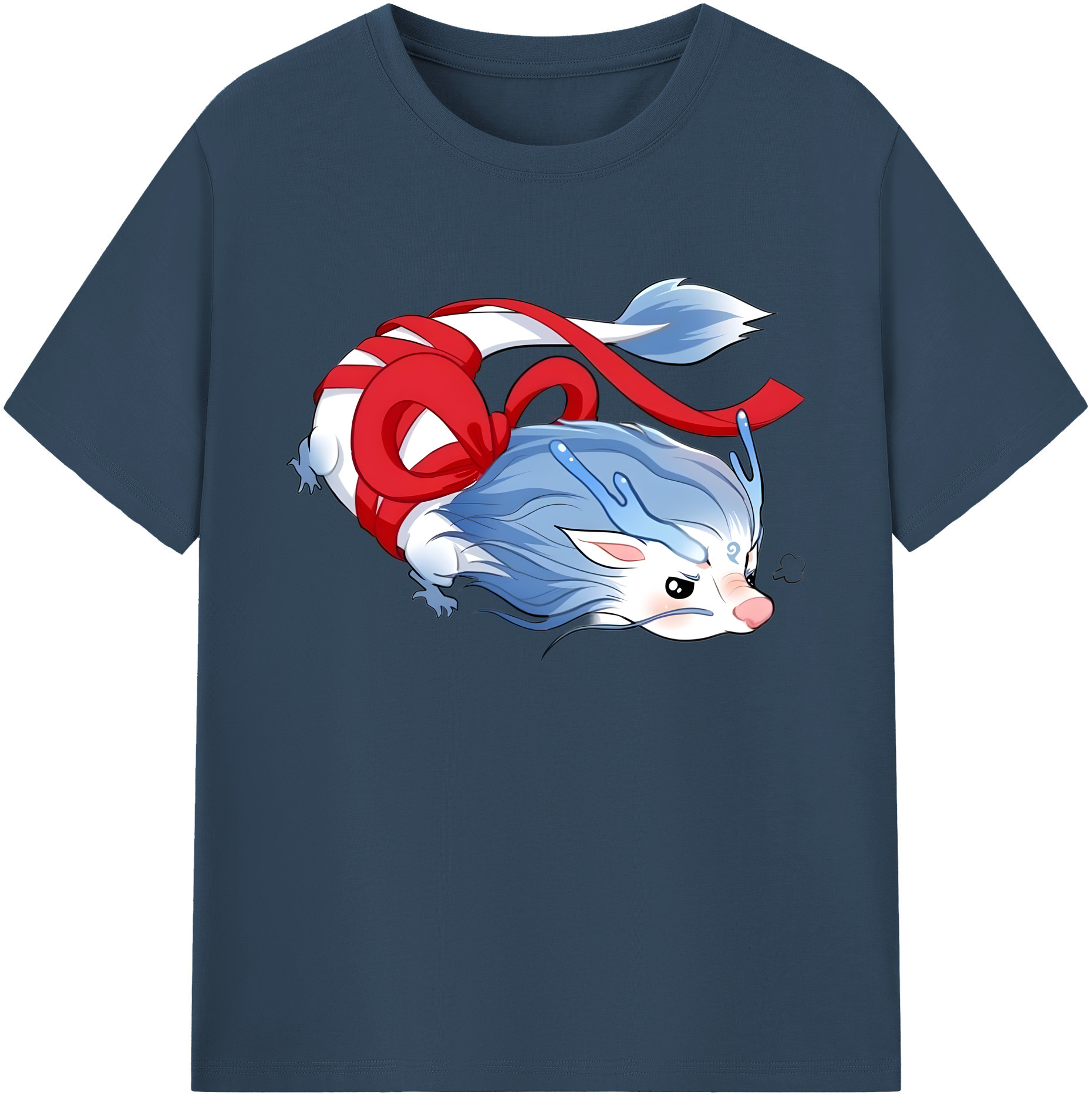 （画像用） Ne Zha 2 ナタ 魔童の大暴れ 綿100％ メンズ半袖Tシャツ｜肌触りやわらか＆通気性