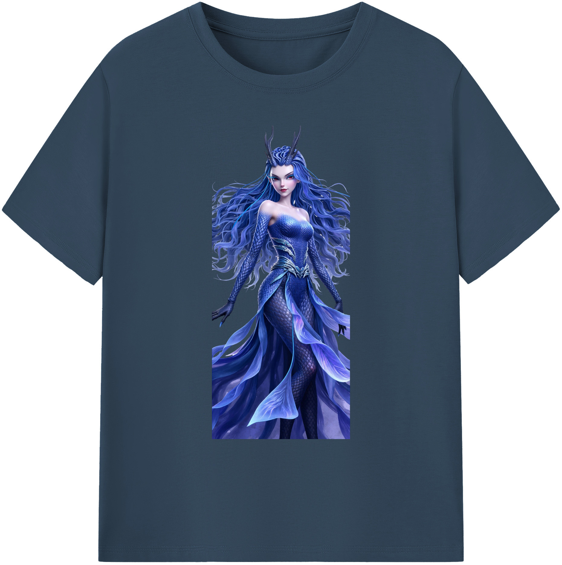 （画像用） Ne Zha 2 ナタ 魔童の大暴れ 綿100％ メンズ半袖Tシャツ｜肌触りやわらか＆通気性