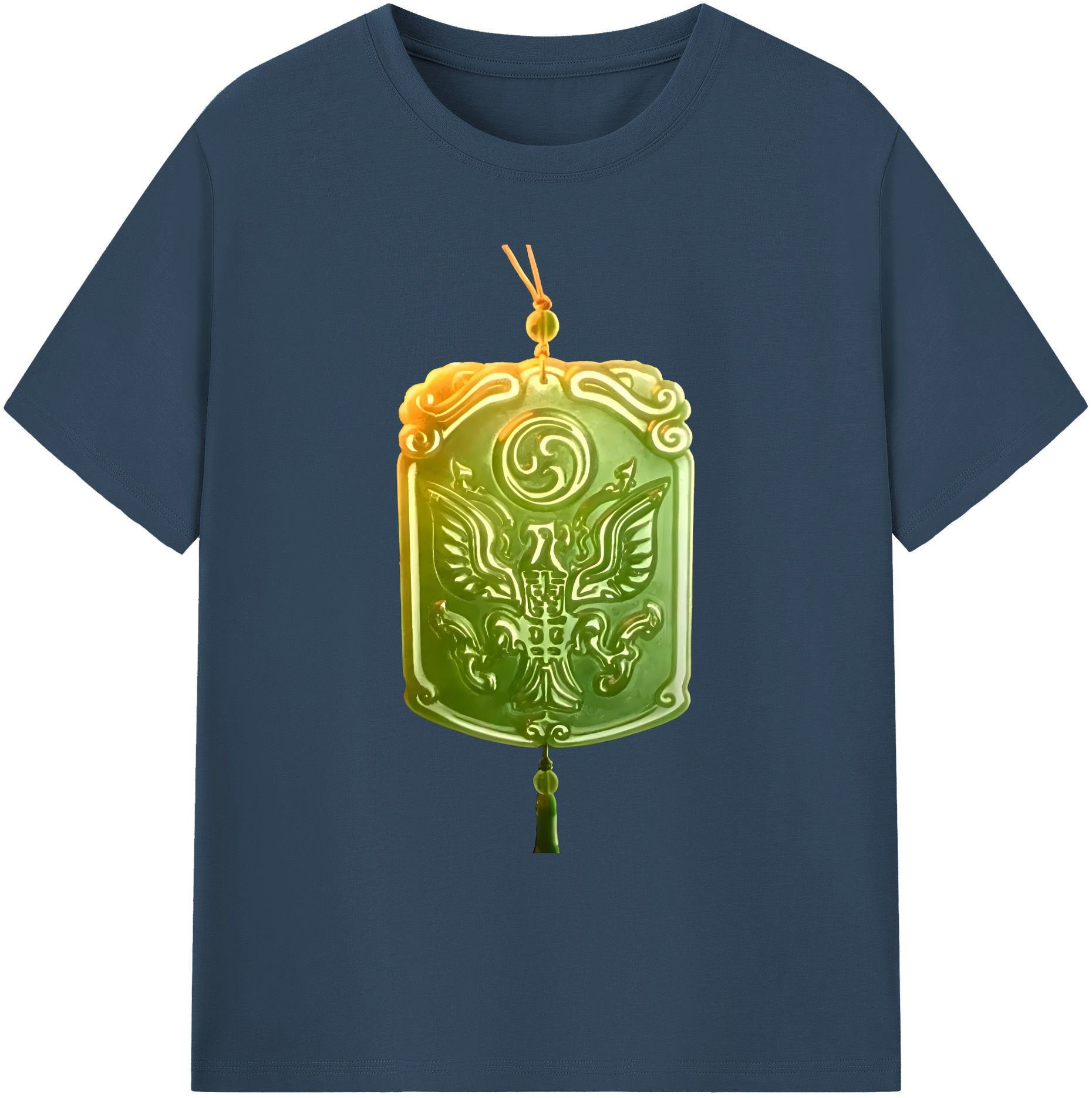 （画像用） Ne Zha 2 ナタ 魔童の大暴れ 綿100％ メンズ半袖Tシャツ｜肌触りやわらか＆通気性