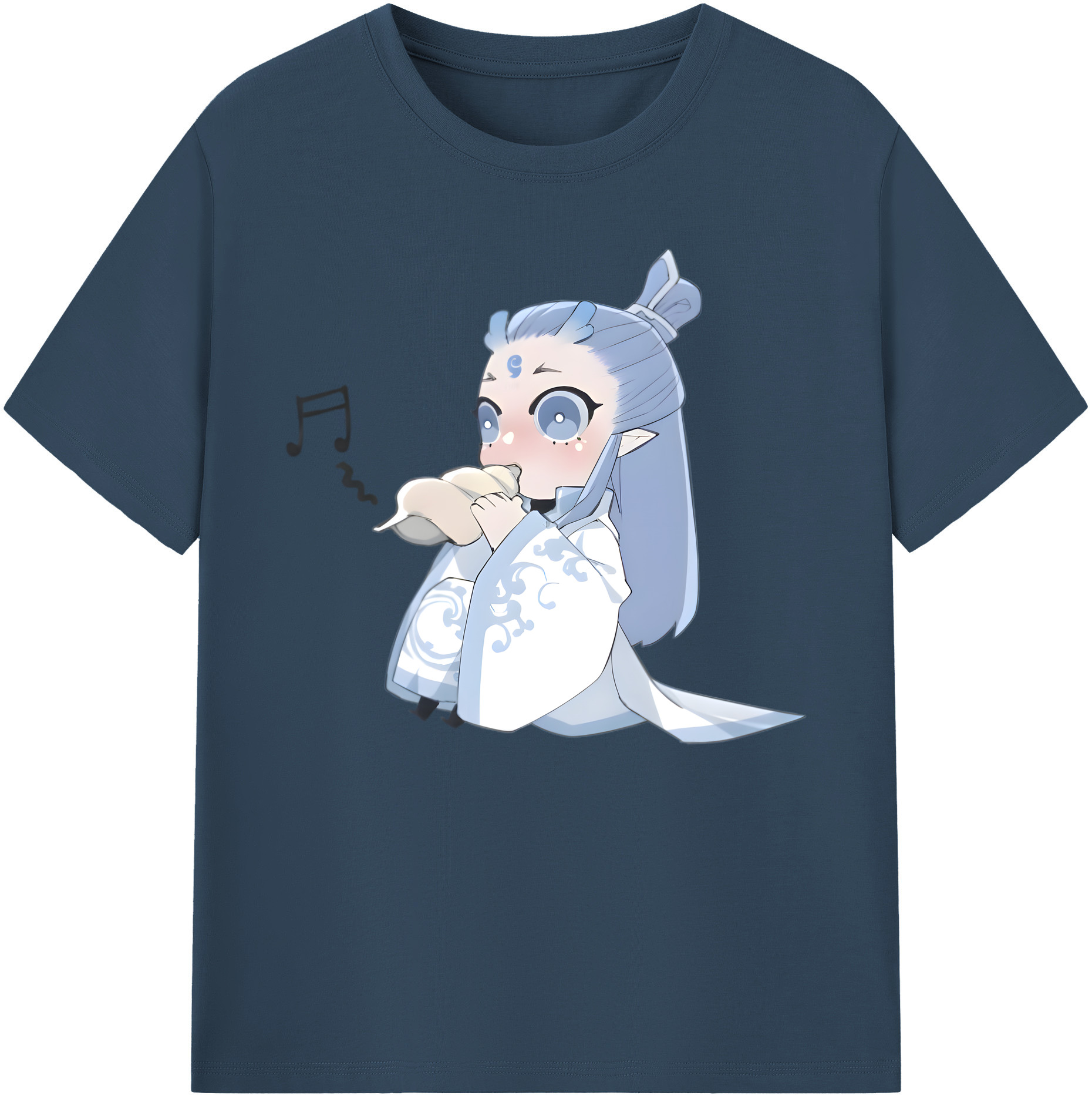 （画像用） Ne Zha 2 ナタ 魔童の大暴れ 綿100％ メンズ半袖Tシャツ｜肌触りやわらか＆通気性