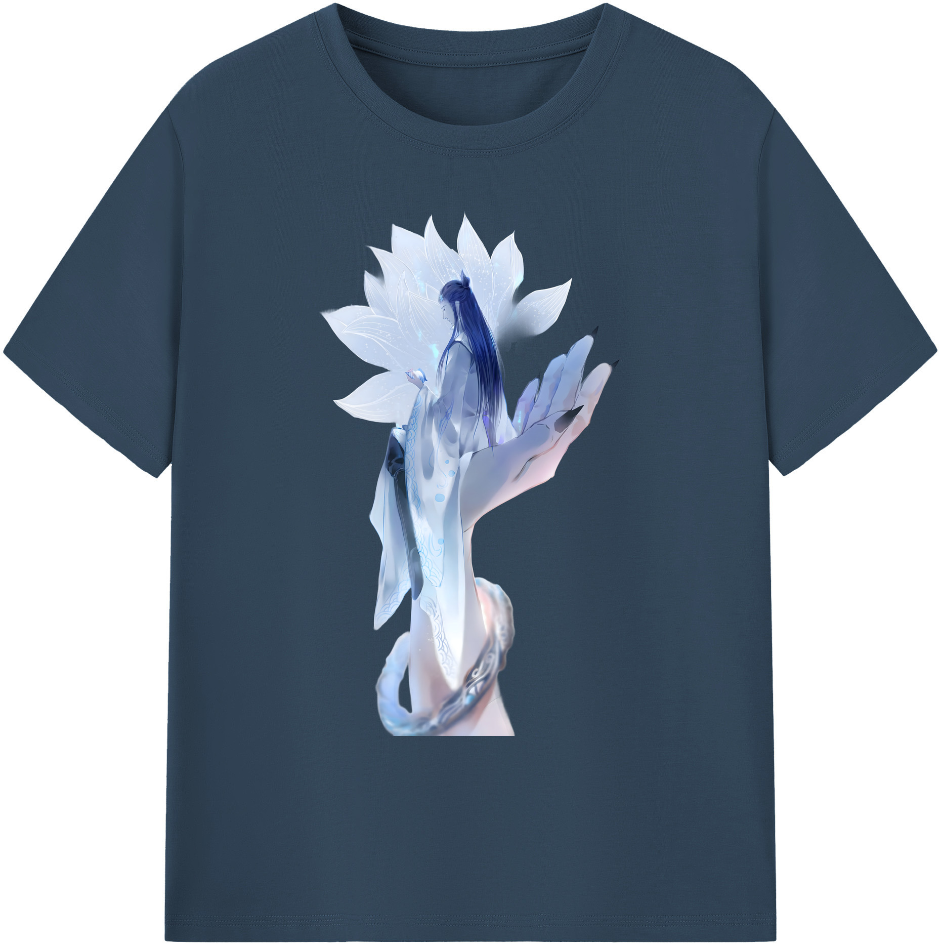 （画像用） Ne Zha 2 ナタ 魔童の大暴れ 綿100％ メンズ半袖Tシャツ｜肌触りやわらか＆通気性