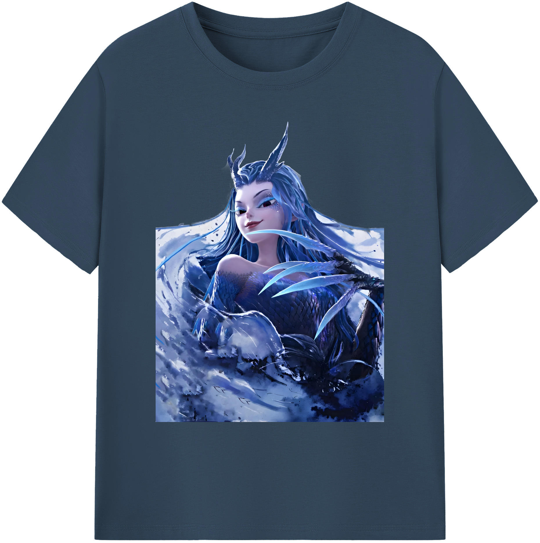 （画像用） Ne Zha 2 ナタ 魔童の大暴れ 綿100％ メンズ半袖Tシャツ｜肌触りやわらか＆通気性