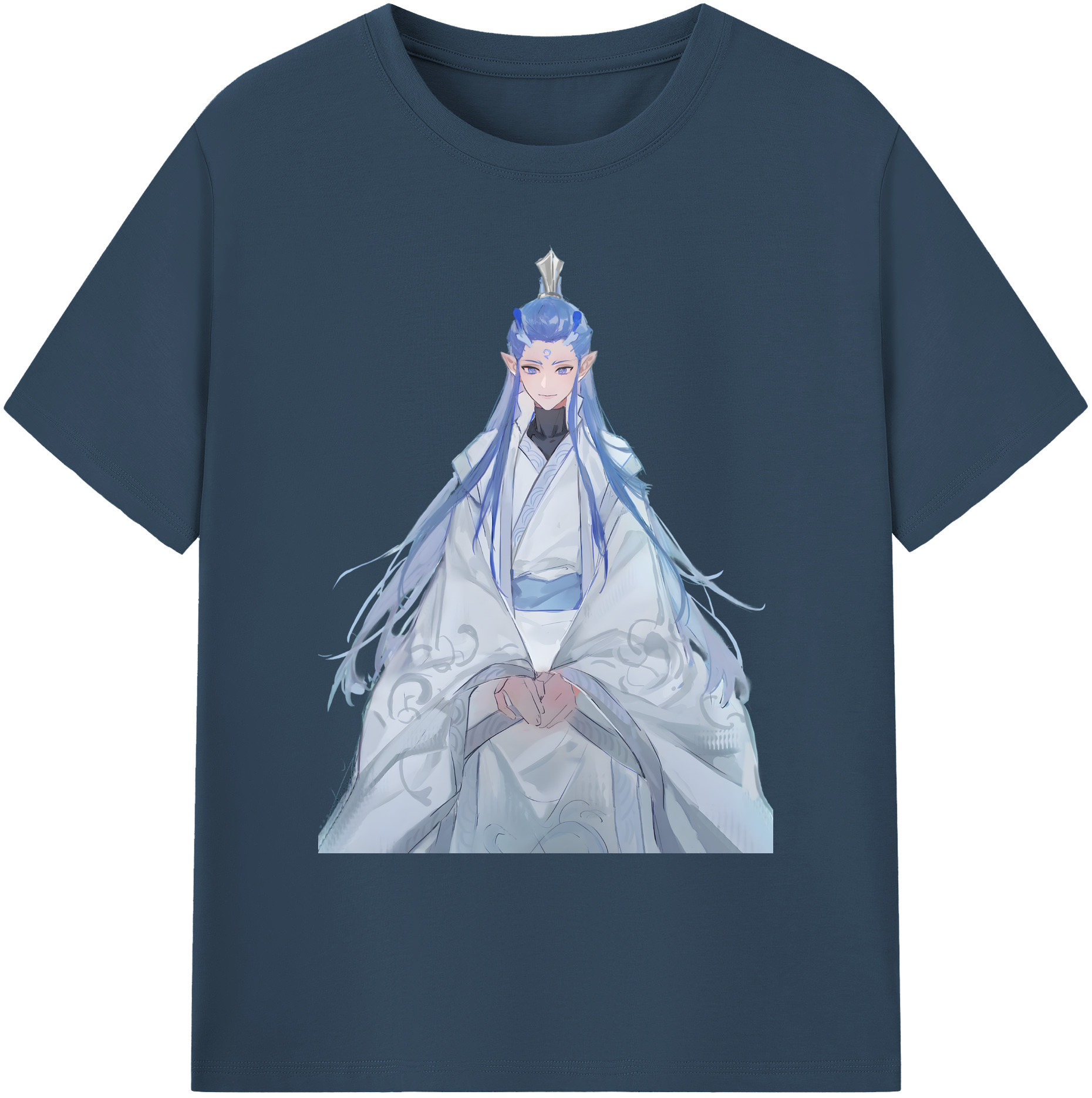 （画像用） Ne Zha 2 ナタ 魔童の大暴れ 綿100％ メンズ半袖Tシャツ｜肌触りやわらか＆通気性