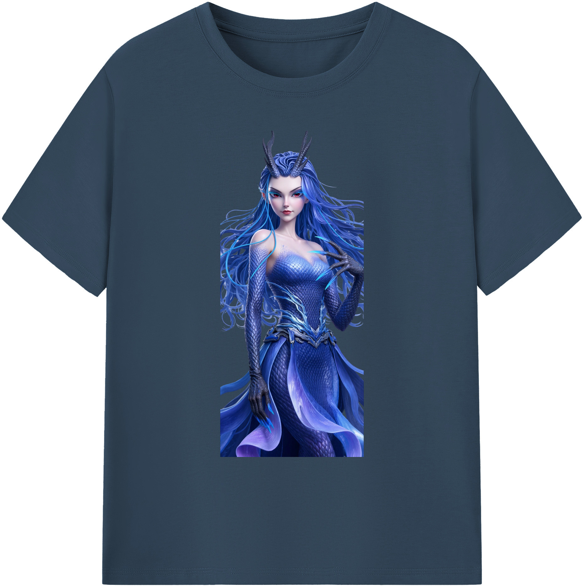 （画像用） Ne Zha 2 ナタ 魔童の大暴れ 綿100％ メンズ半袖Tシャツ｜肌触りやわらか＆通気性