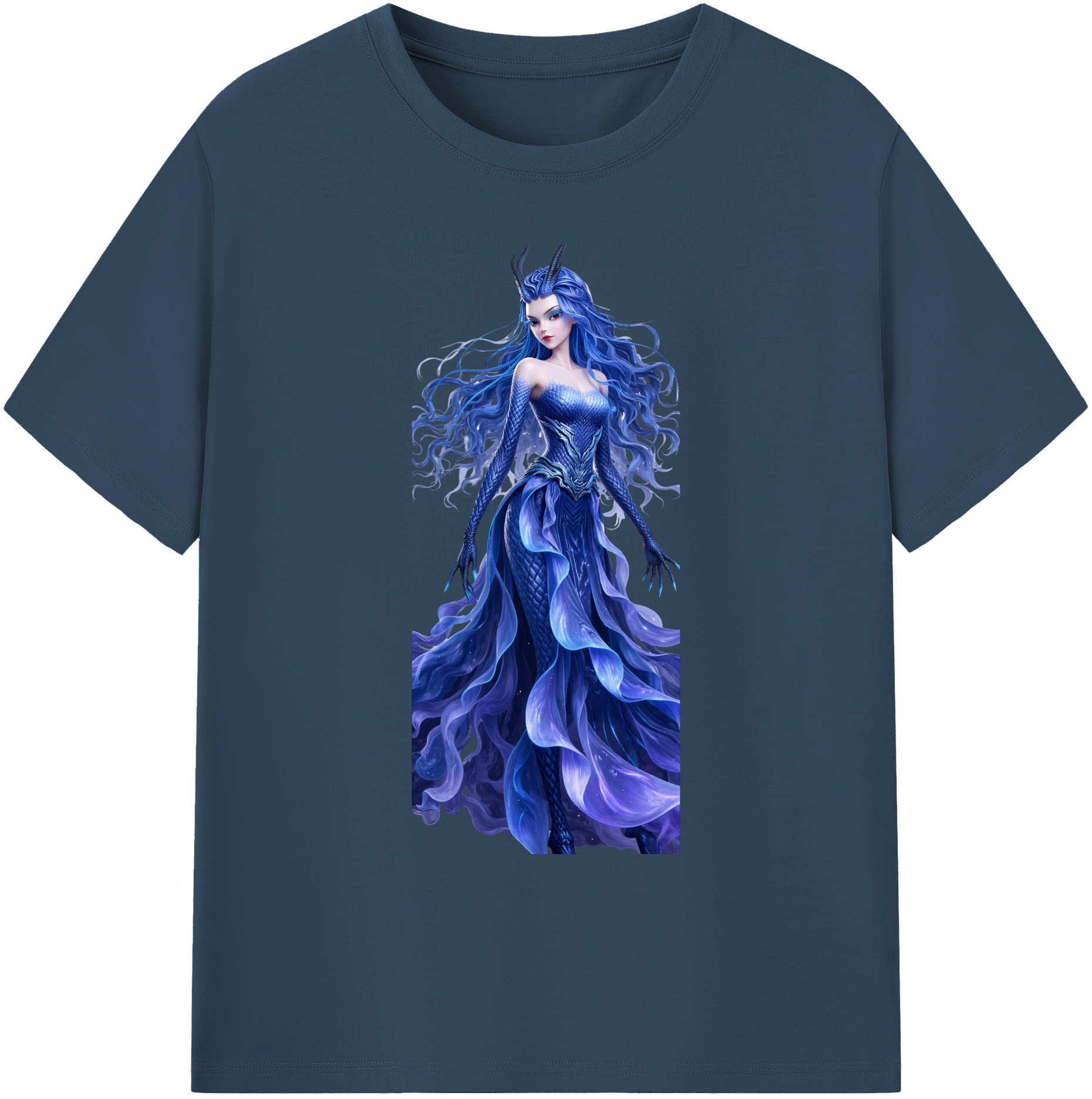 （画像用） Ne Zha 2 ナタ 魔童の大暴れ 綿100％ メンズ半袖Tシャツ｜肌触りやわらか＆通気性