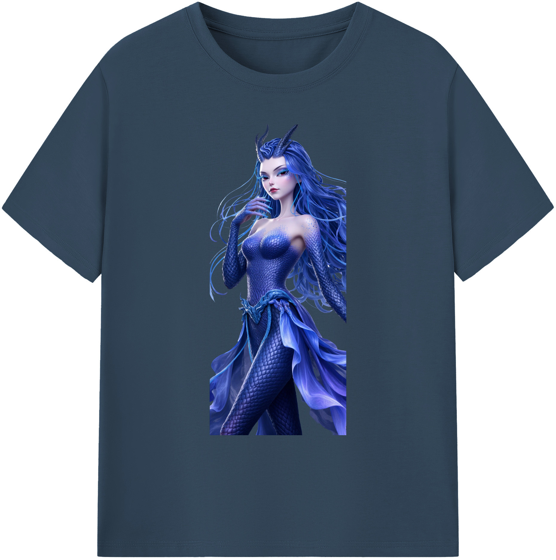 （画像用） Ne Zha 2 ナタ 魔童の大暴れ 綿100％ メンズ半袖Tシャツ｜肌触りやわらか＆通気性