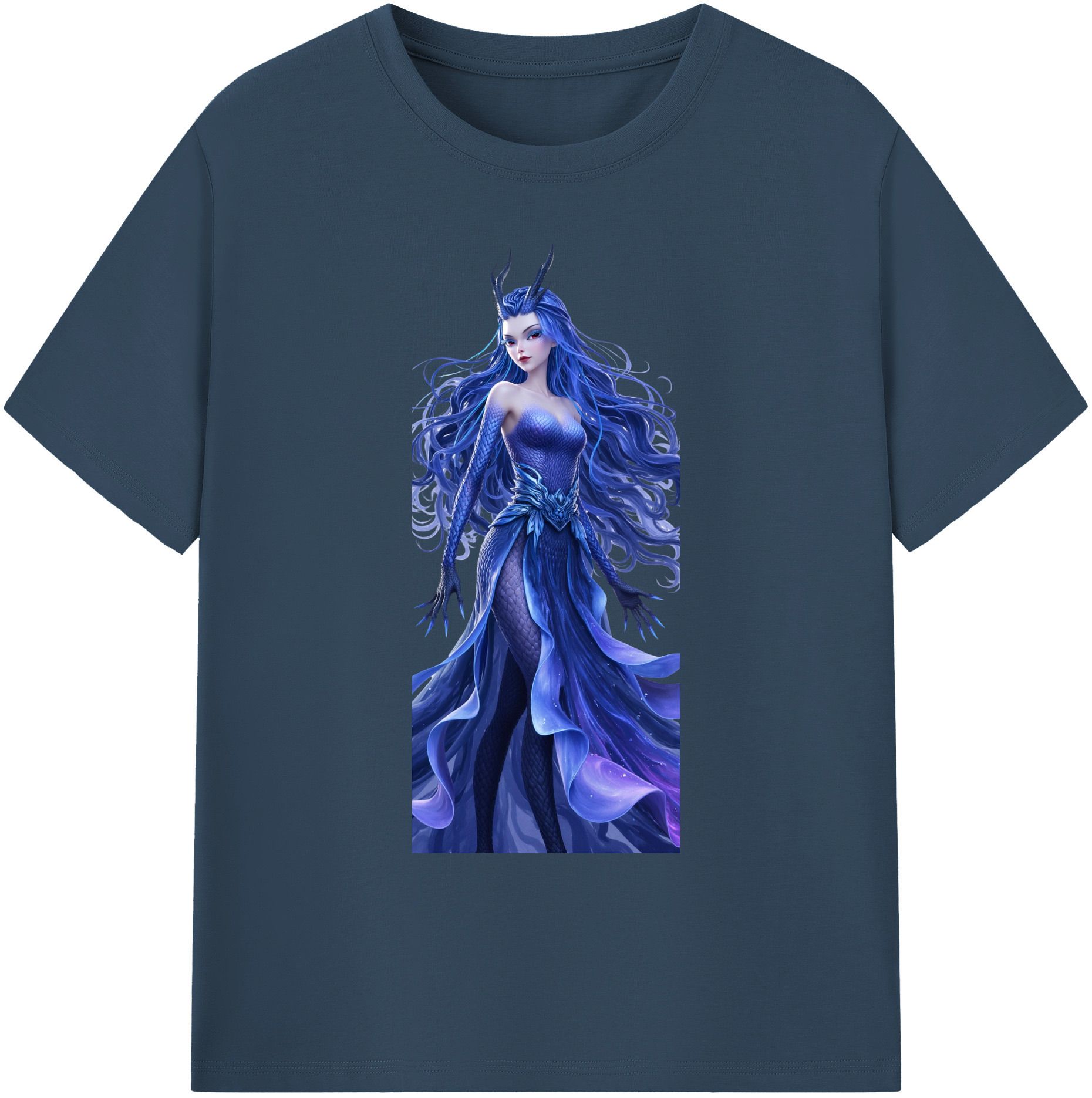 （画像用） Ne Zha 2 ナタ 魔童の大暴れ 綿100％ メンズ半袖Tシャツ｜肌触りやわらか＆通気性