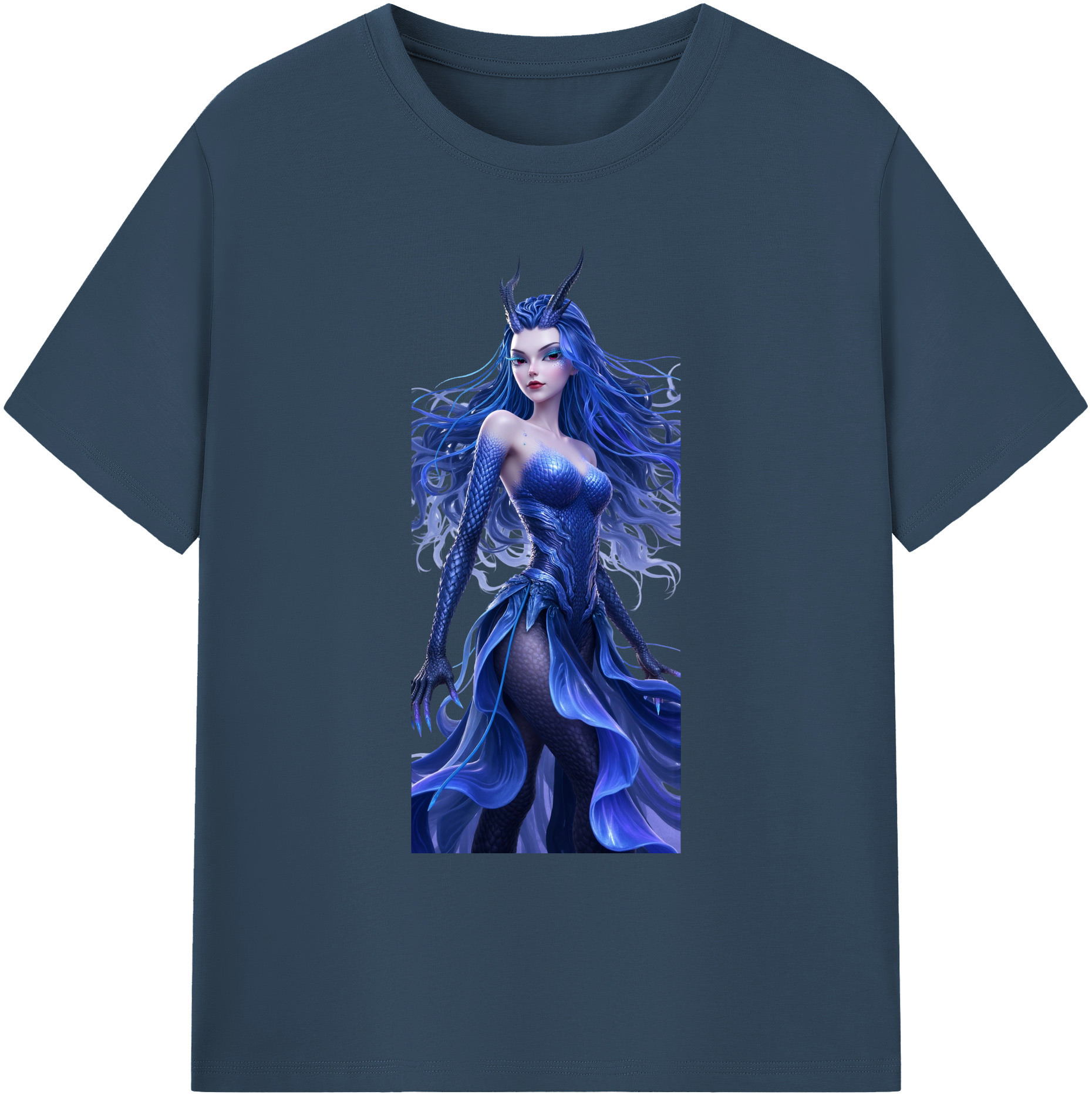 （画像用） Ne Zha 2 ナタ 魔童の大暴れ 綿100％ メンズ半袖Tシャツ｜肌触りやわらか＆通気性