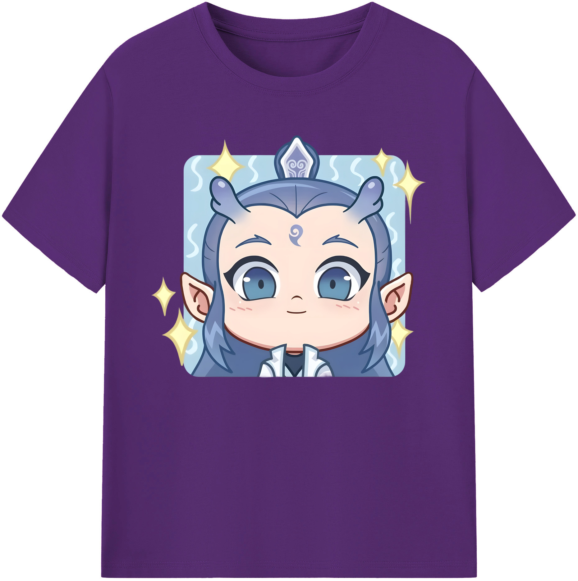 （画像用） Ne Zha 2 ナタ 魔童の大暴れ 綿100％ メンズ半袖Tシャツ｜肌触りやわらか＆通気性
