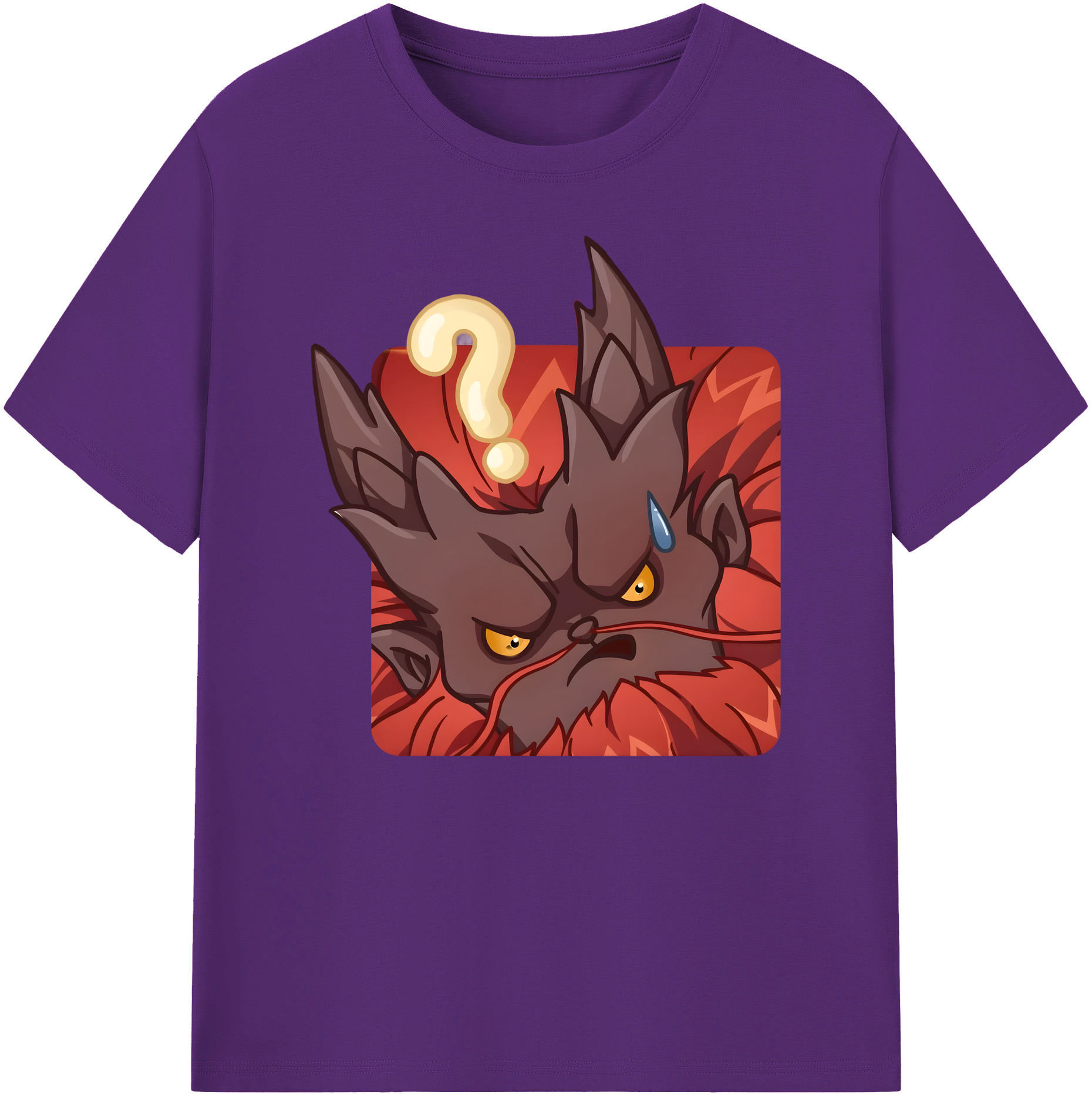 （画像用） Ne Zha 2 ナタ 魔童の大暴れ 綿100％ メンズ半袖Tシャツ｜肌触りやわらか＆通気性
