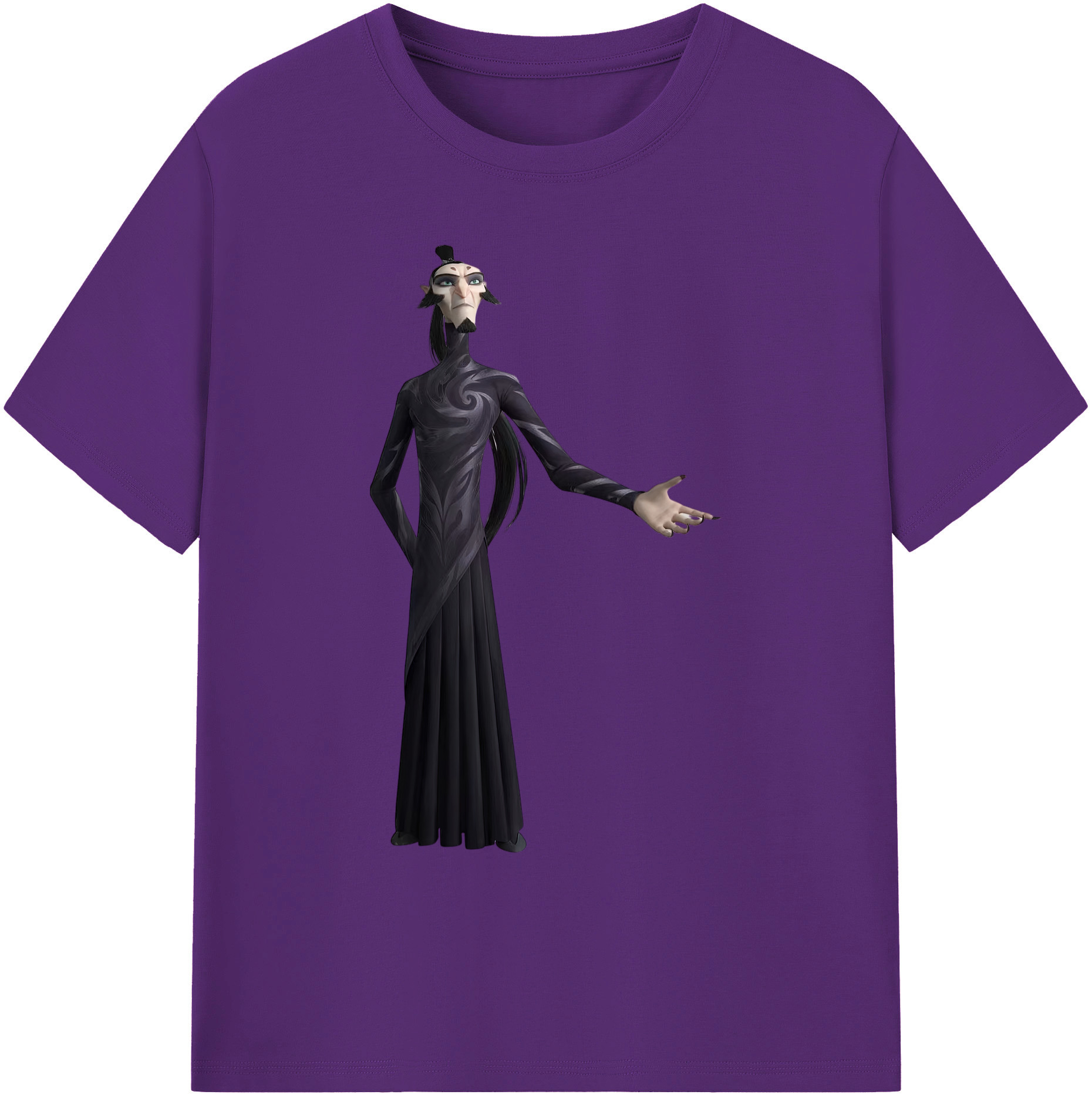 （画像用） Ne Zha 2 ナタ 魔童の大暴れ 綿100％ メンズ半袖Tシャツ｜肌触りやわらか＆通気性
