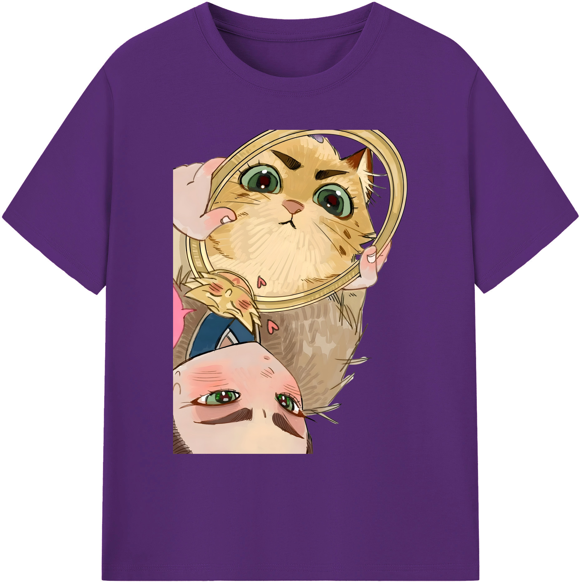 （画像用） Ne Zha 2 ナタ 魔童の大暴れ 綿100％ メンズ半袖Tシャツ｜肌触りやわらか＆通気性