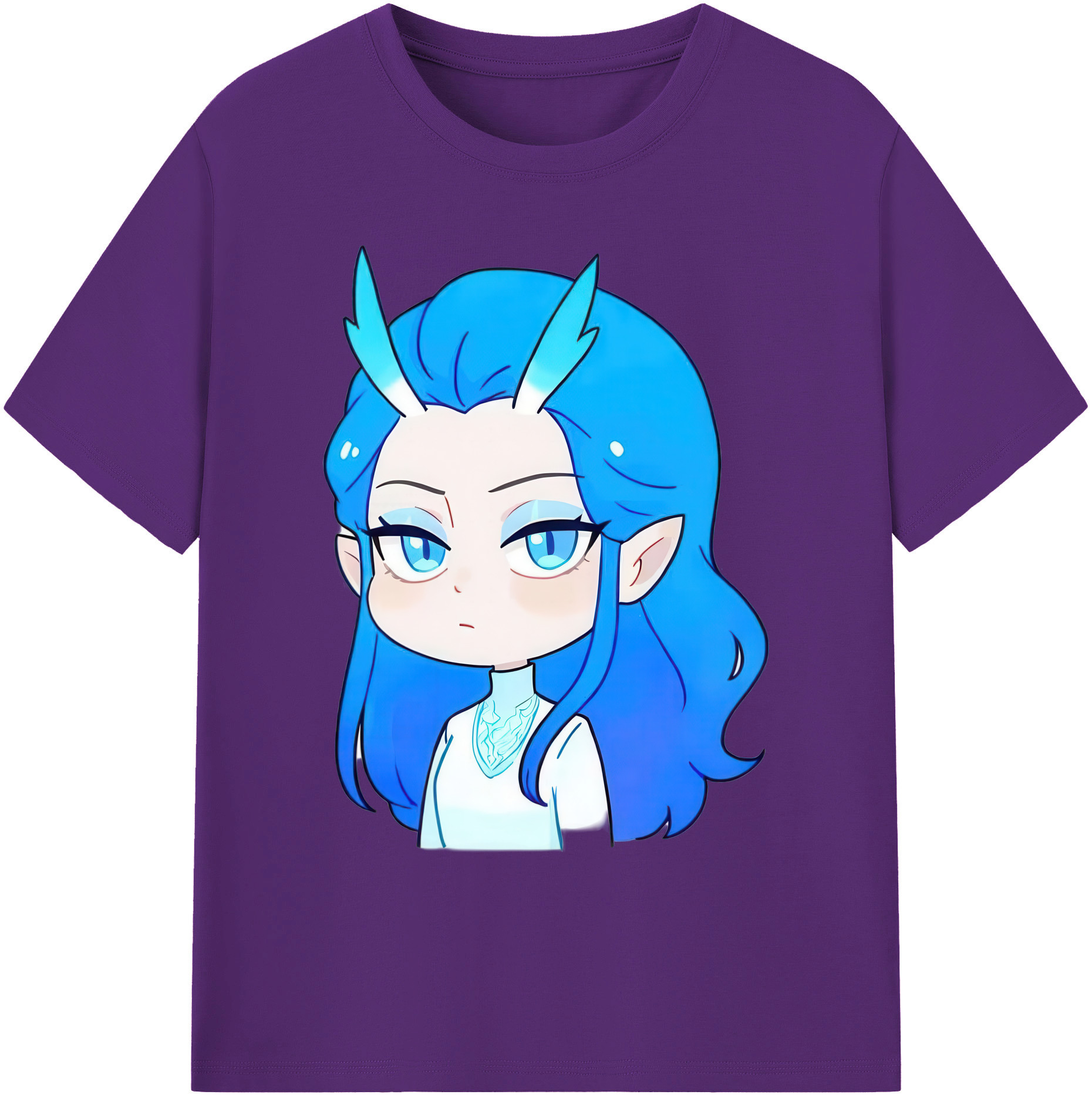 （画像用） Ne Zha 2 ナタ 魔童の大暴れ 綿100％ メンズ半袖Tシャツ｜肌触りやわらか＆通気性