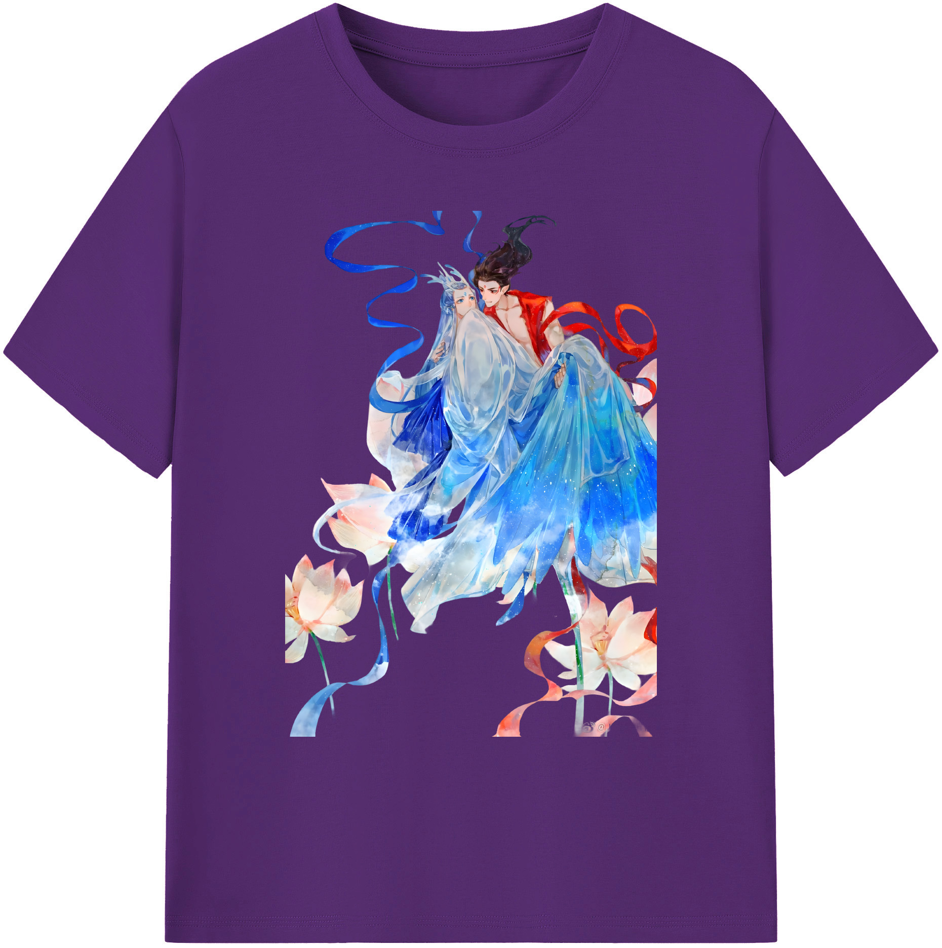 （画像用） Ne Zha 2 ナタ 魔童の大暴れ 綿100％ メンズ半袖Tシャツ｜肌触りやわらか＆通気性