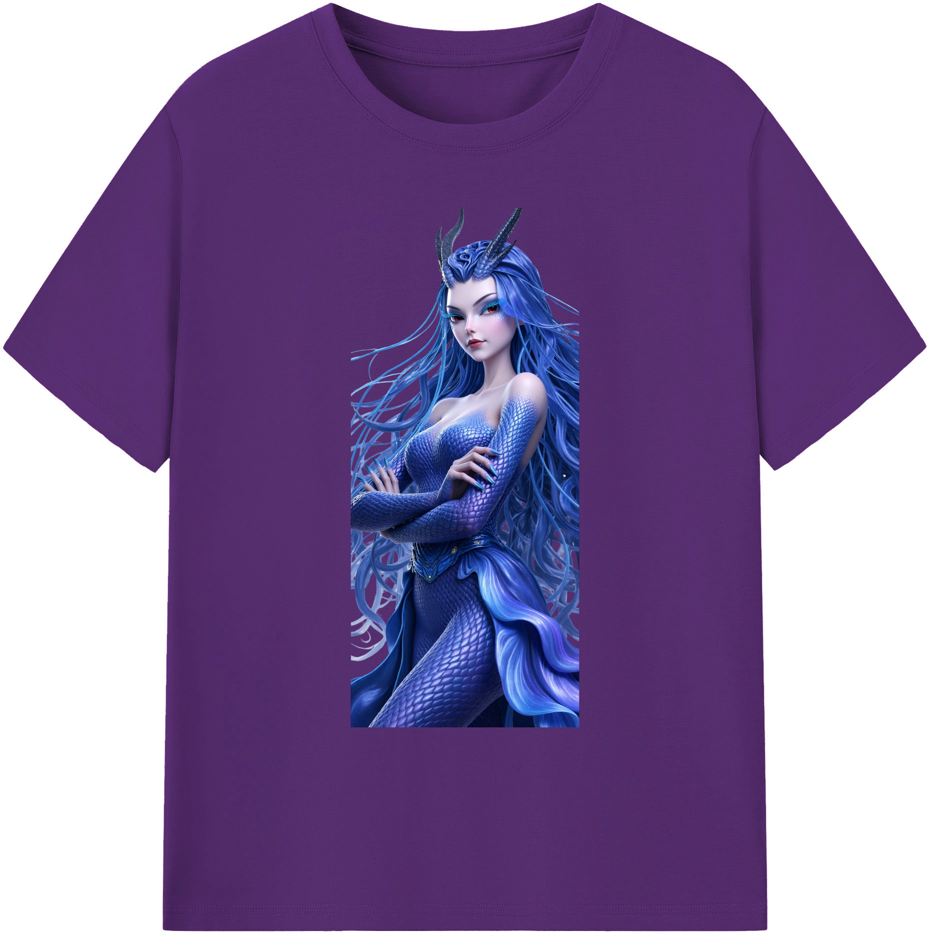 （画像用） Ne Zha 2 ナタ 魔童の大暴れ 綿100％ メンズ半袖Tシャツ｜肌触りやわらか＆通気性