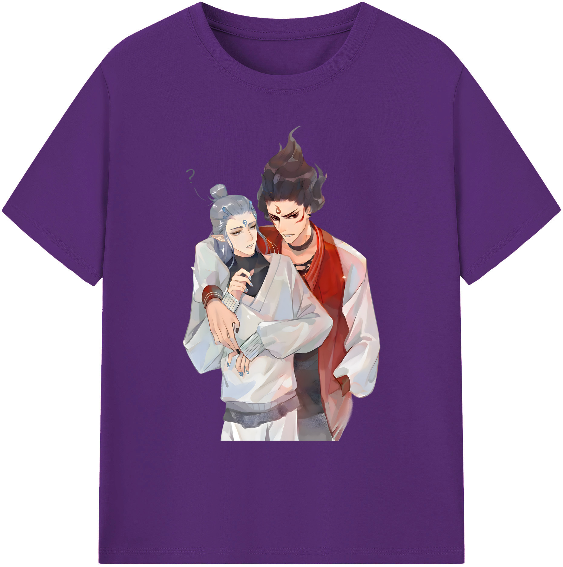 （画像用） Ne Zha 2 ナタ 魔童の大暴れ 綿100％ メンズ半袖Tシャツ｜肌触りやわらか＆通気性