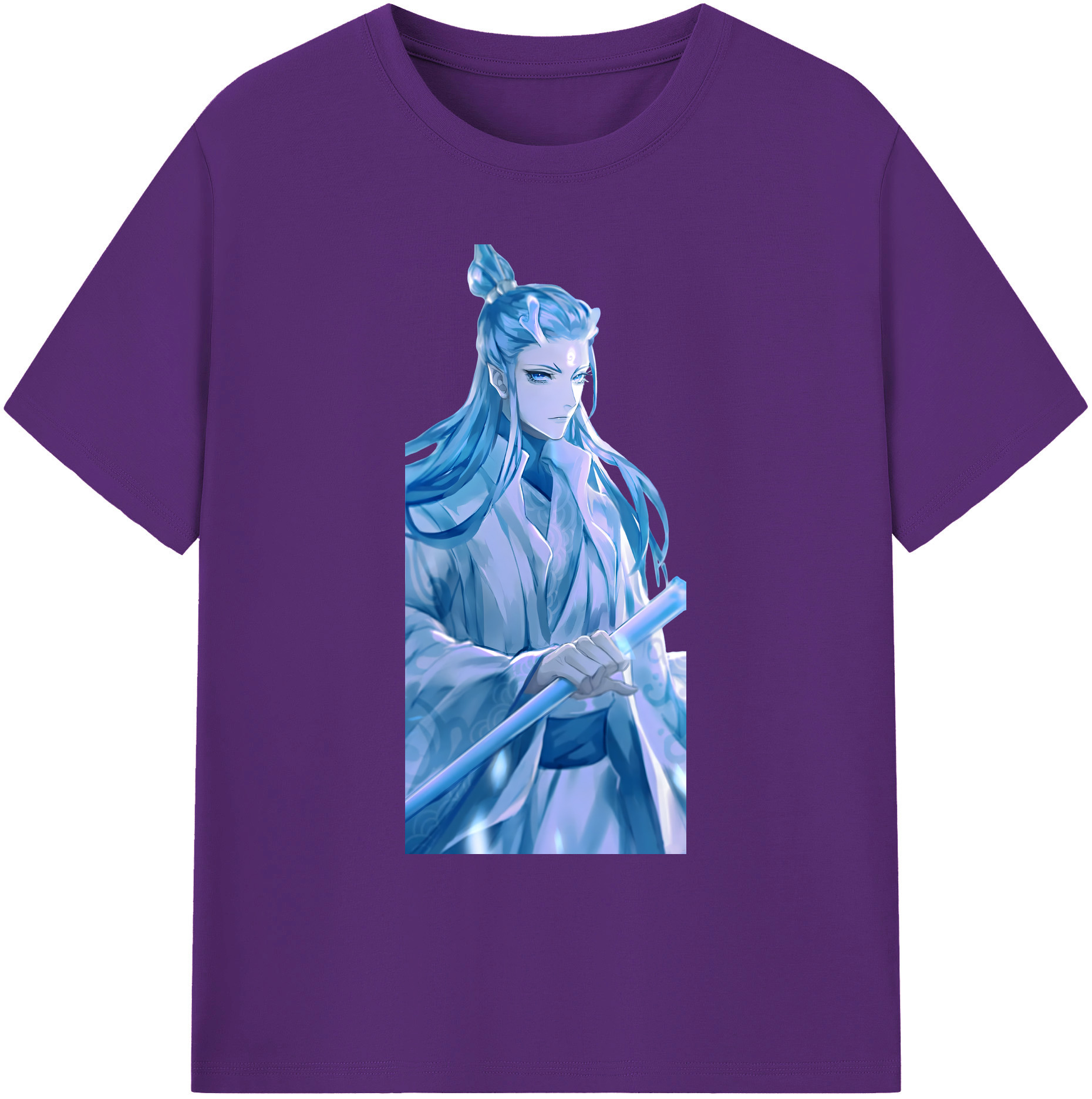 （画像用） Ne Zha 2 ナタ 魔童の大暴れ 綿100％ メンズ半袖Tシャツ｜肌触りやわらか＆通気性