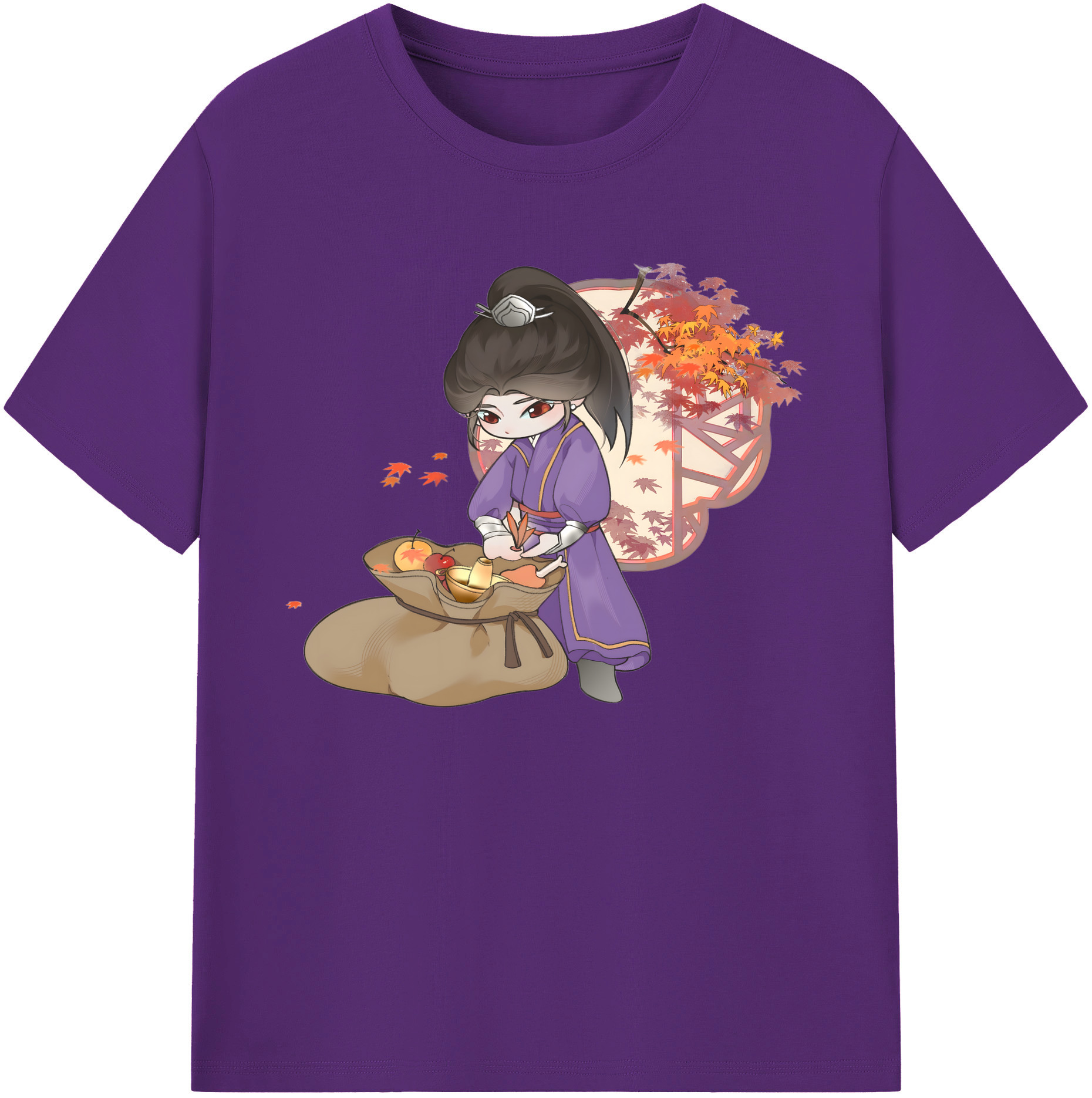 （画像用） Ne Zha 2 ナタ 魔童の大暴れ 綿100％ メンズ半袖Tシャツ｜肌触りやわらか＆通気性