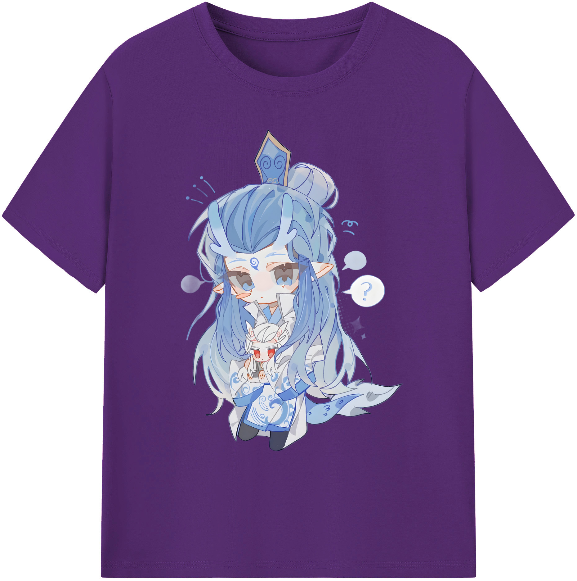（画像用） Ne Zha 2 ナタ 魔童の大暴れ 綿100％ メンズ半袖Tシャツ｜肌触りやわらか＆通気性