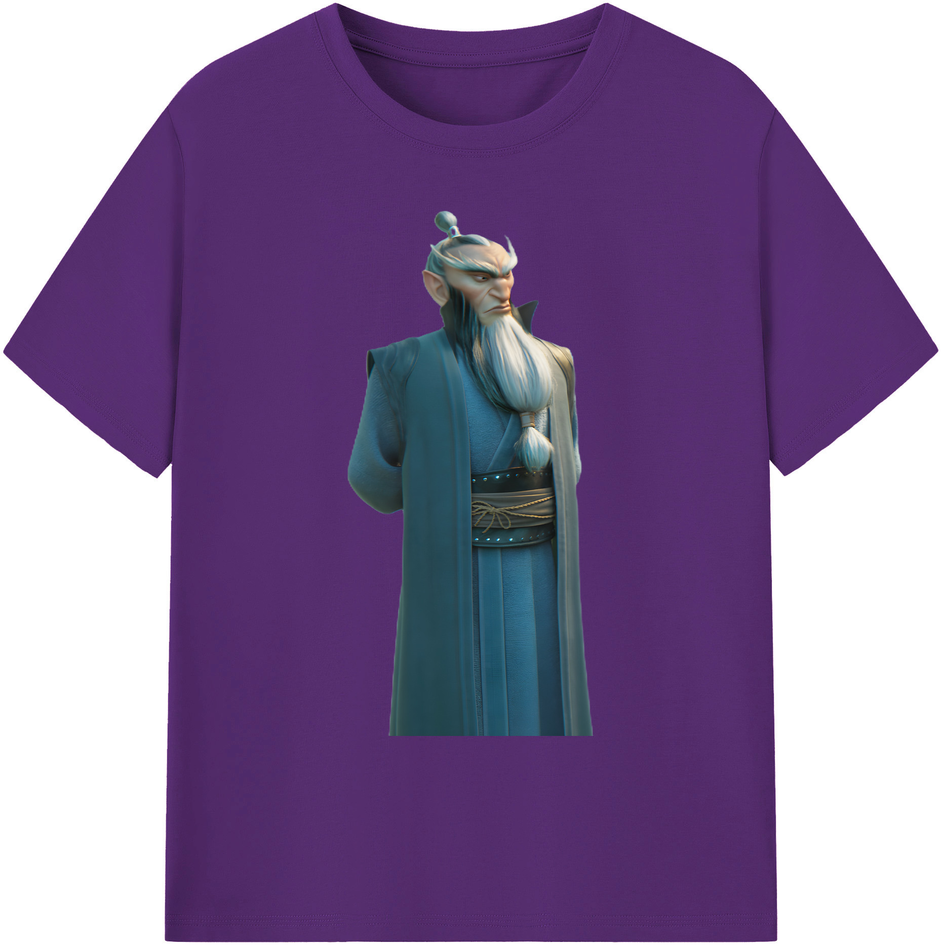 （画像用） Ne Zha 2 ナタ 魔童の大暴れ 綿100％ メンズ半袖Tシャツ｜肌触りやわらか＆通気性