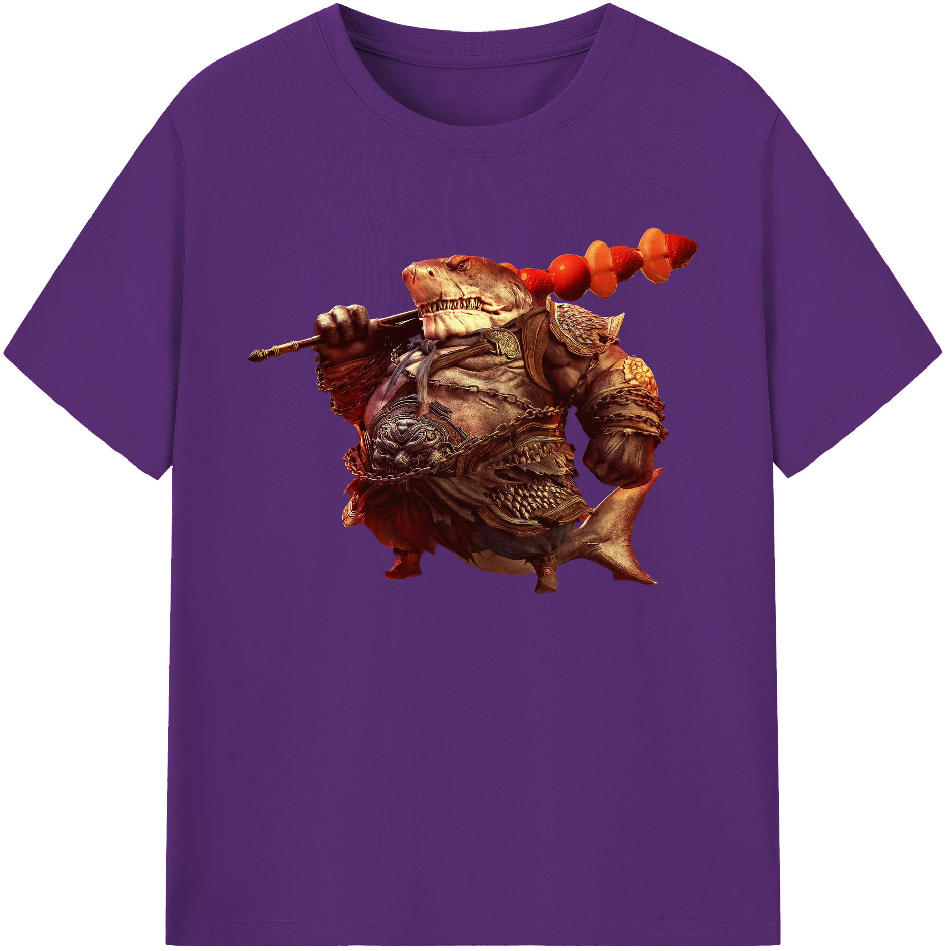 （画像用） Ne Zha 2 ナタ 魔童の大暴れ 綿100％ メンズ半袖Tシャツ｜肌触りやわらか＆通気性
