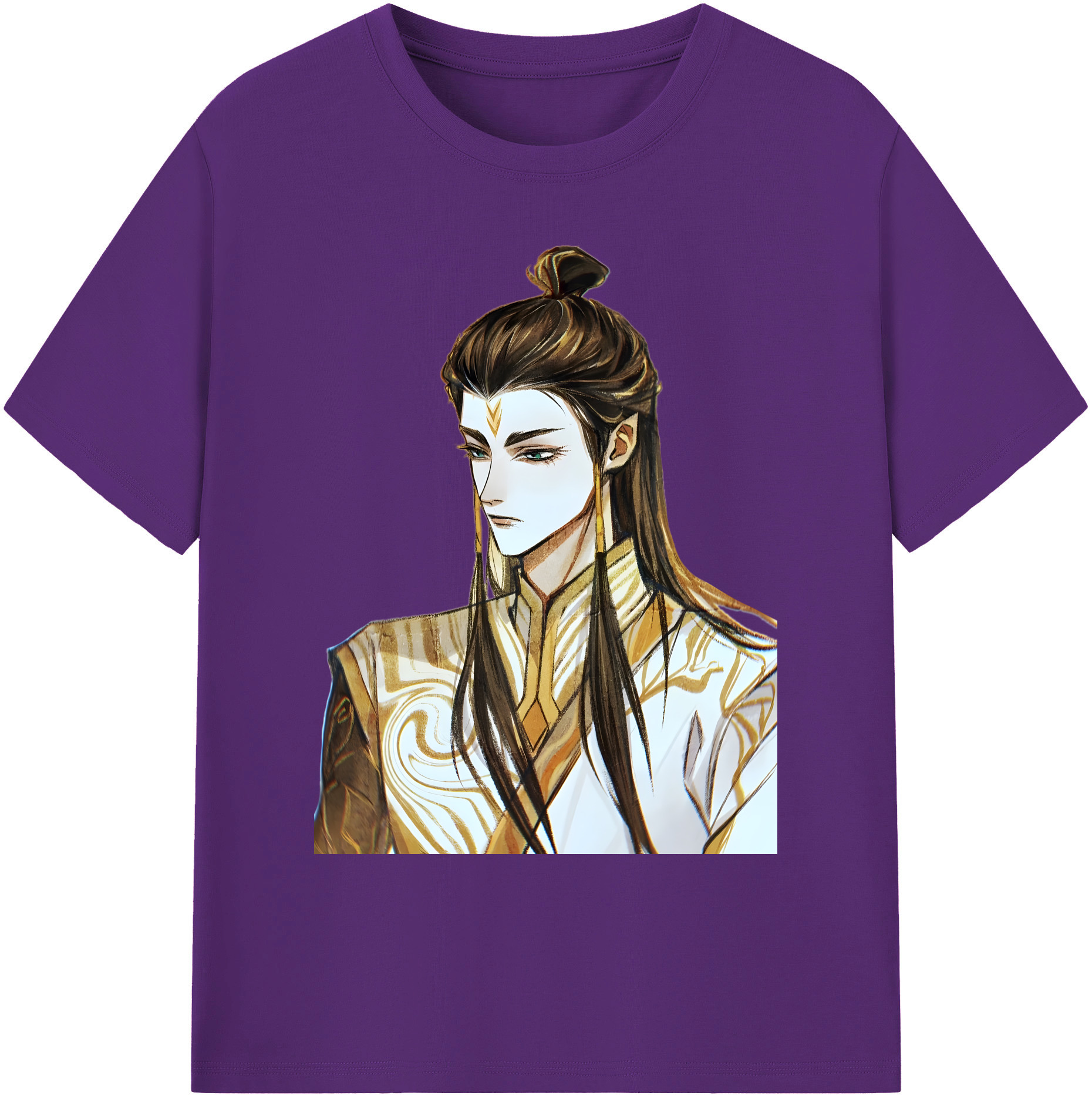 （画像用） Ne Zha 2 ナタ 魔童の大暴れ 綿100％ メンズ半袖Tシャツ｜肌触りやわらか＆通気性