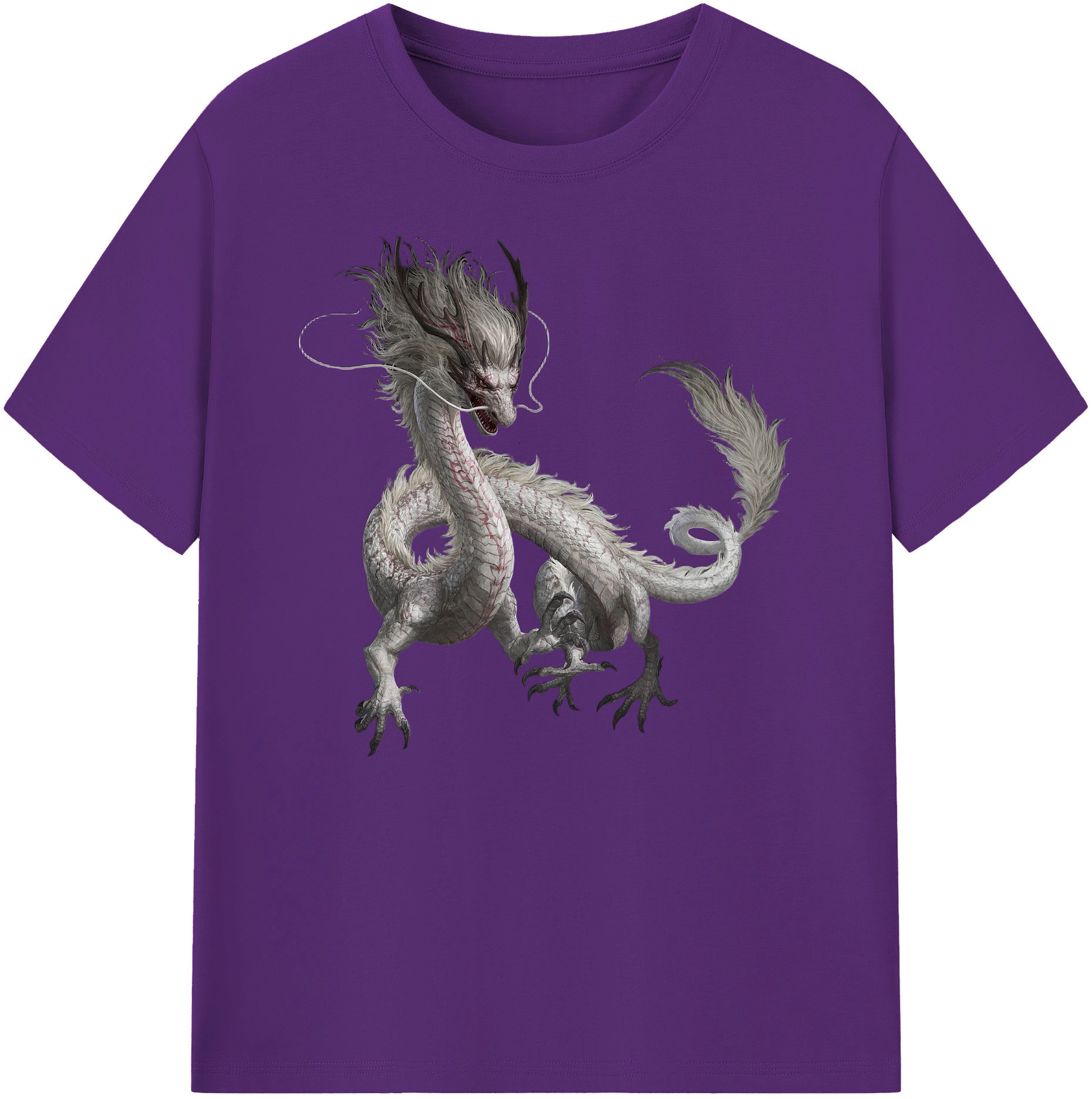 （画像用） Ne Zha 2 ナタ 魔童の大暴れ 綿100％ メンズ半袖Tシャツ｜肌触りやわらか＆通気性