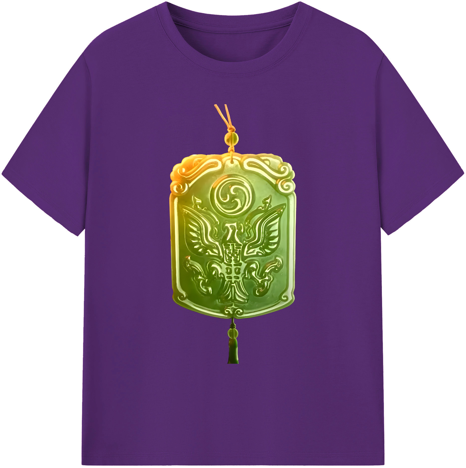 （画像用） Ne Zha 2 ナタ 魔童の大暴れ 綿100％ メンズ半袖Tシャツ｜肌触りやわらか＆通気性