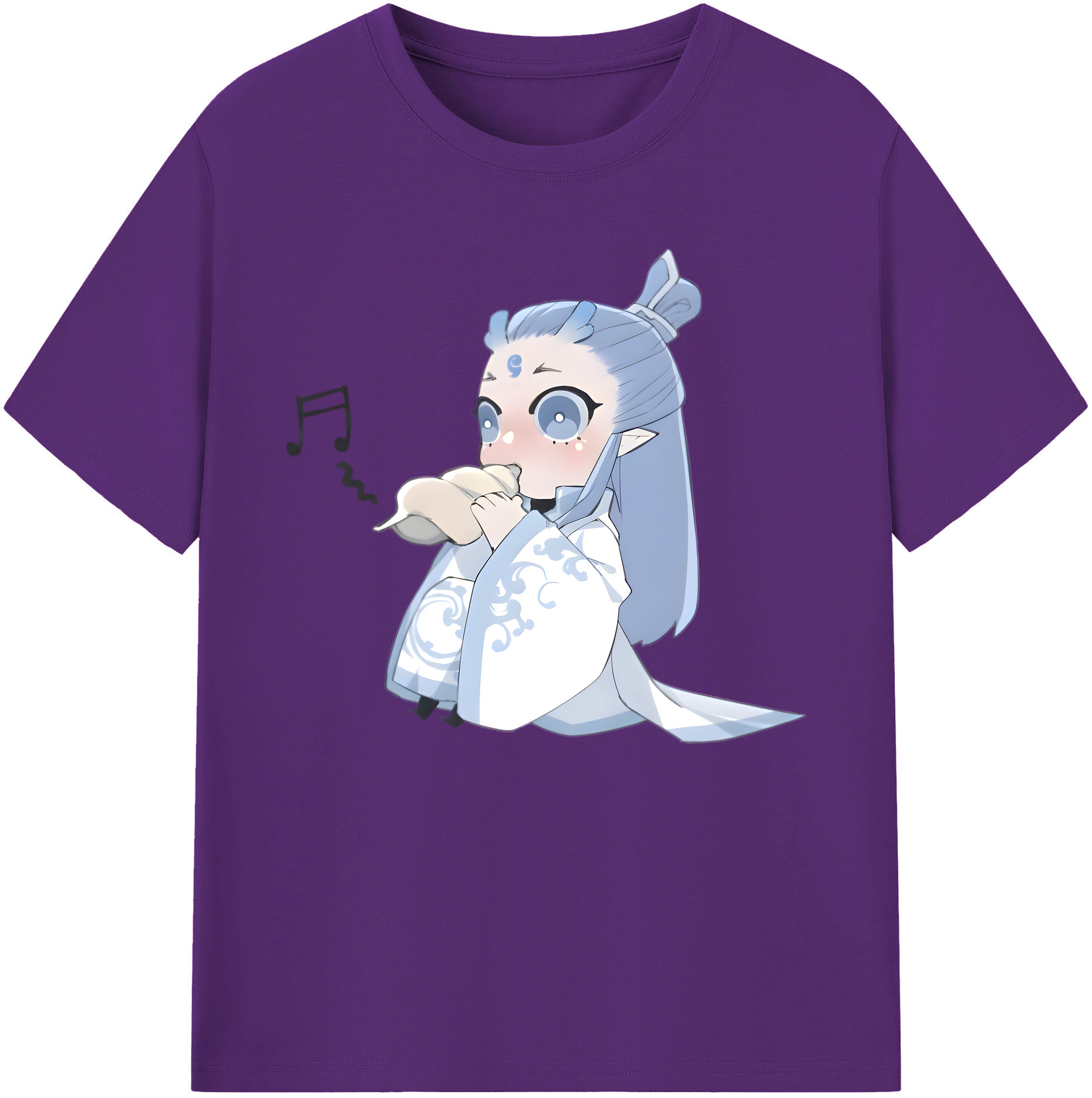 （画像用） Ne Zha 2 ナタ 魔童の大暴れ 綿100％ メンズ半袖Tシャツ｜肌触りやわらか＆通気性