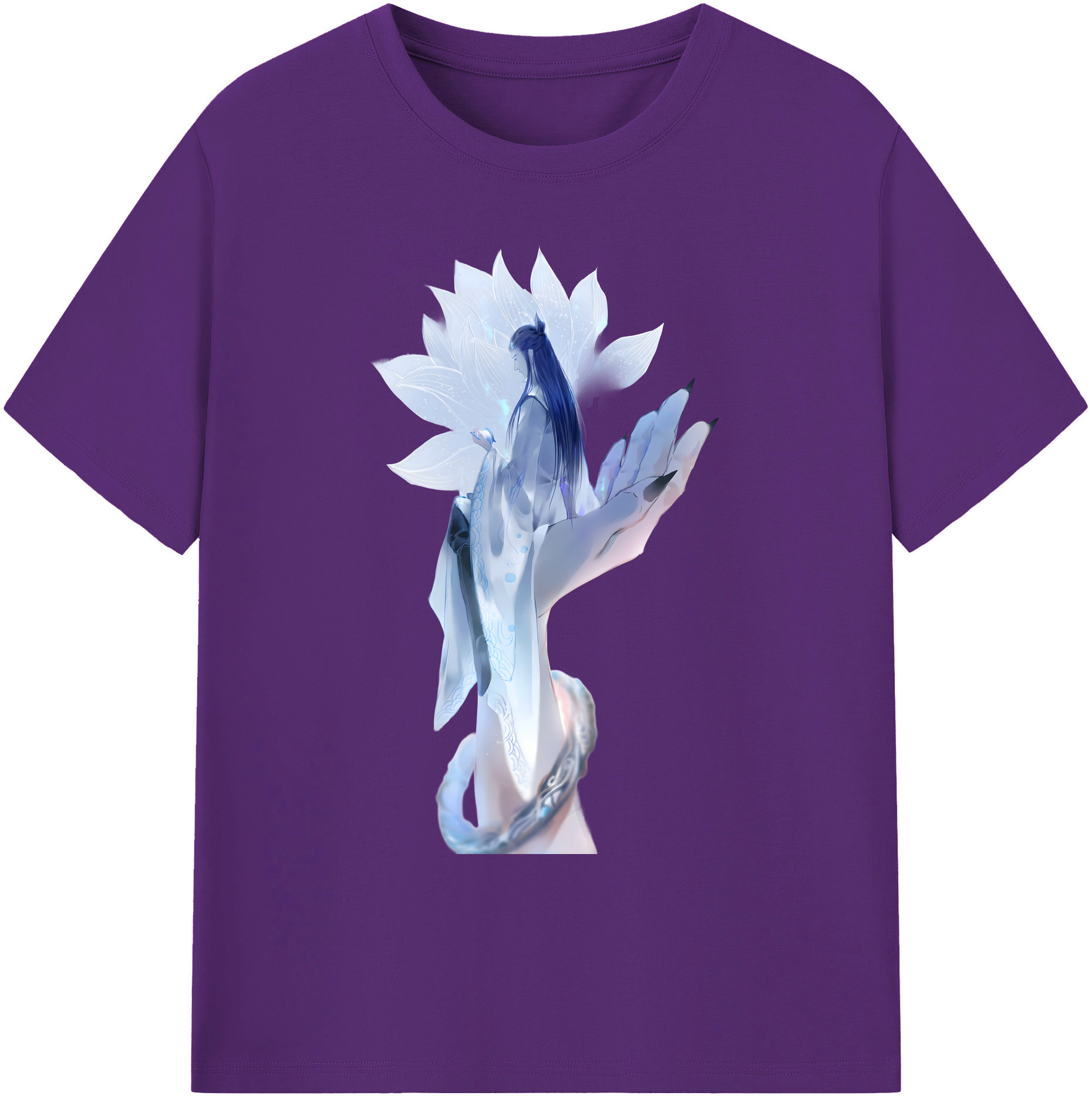 （画像用） Ne Zha 2 ナタ 魔童の大暴れ 綿100％ メンズ半袖Tシャツ｜肌触りやわらか＆通気性