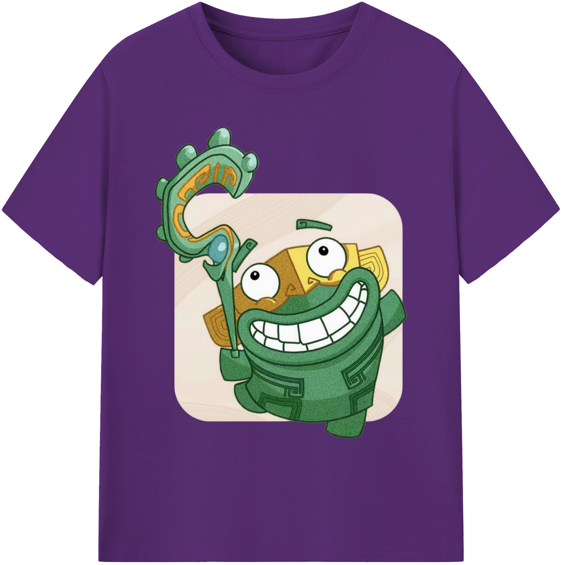 （画像用） Ne Zha 2 ナタ 魔童の大暴れ 綿100％ メンズ半袖Tシャツ｜肌触りやわらか＆通気性