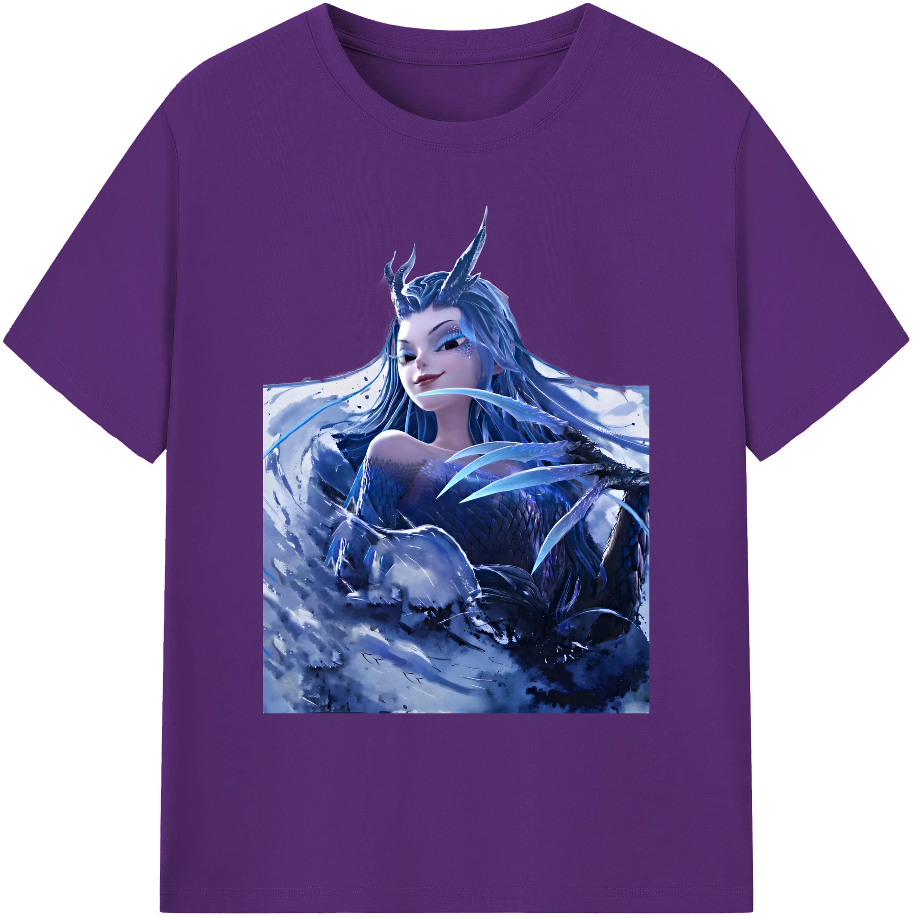 （画像用） Ne Zha 2 ナタ 魔童の大暴れ 綿100％ メンズ半袖Tシャツ｜肌触りやわらか＆通気性