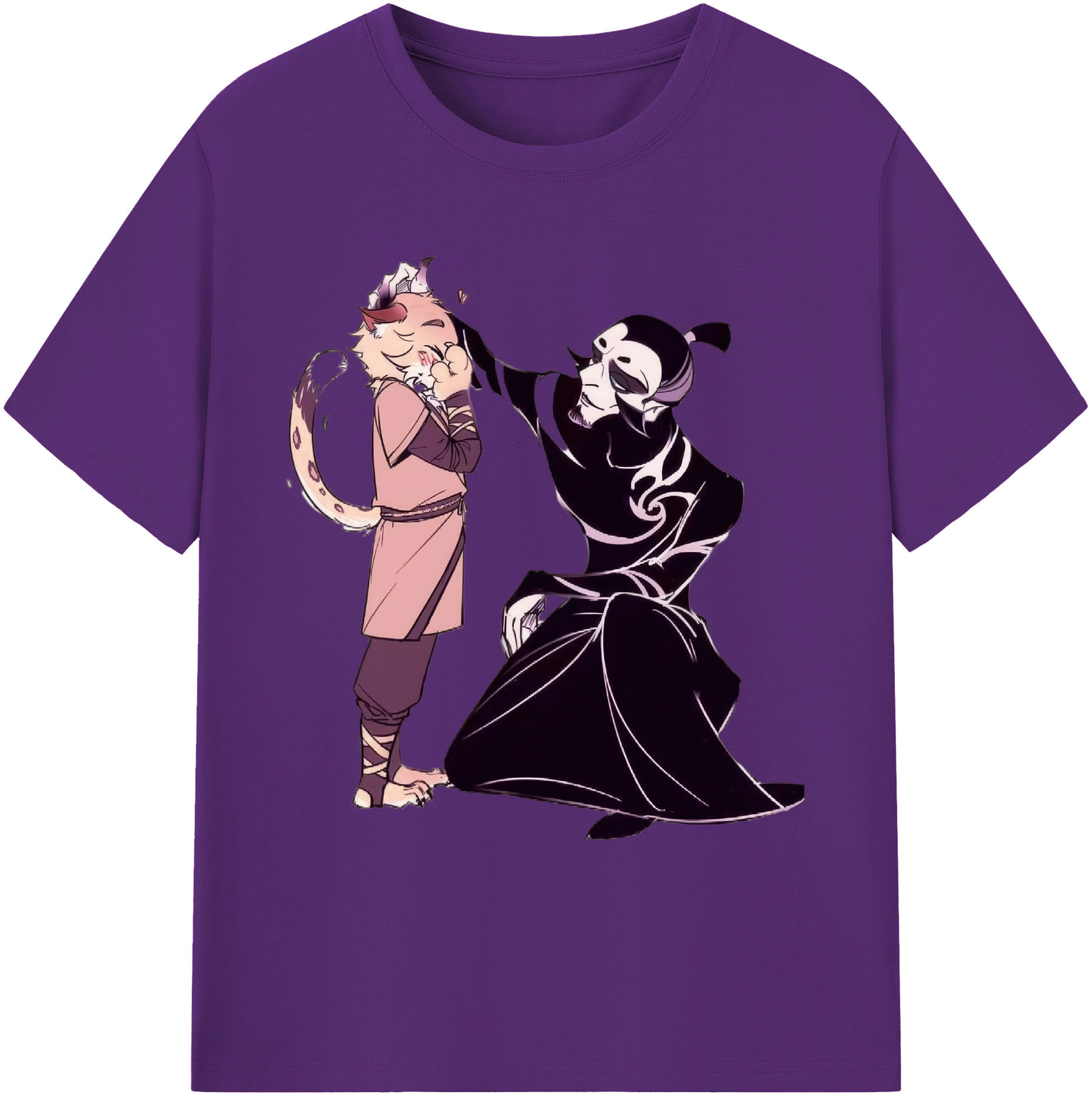 （画像用） Ne Zha 2 ナタ 魔童の大暴れ 綿100％ メンズ半袖Tシャツ｜肌触りやわらか＆通気性